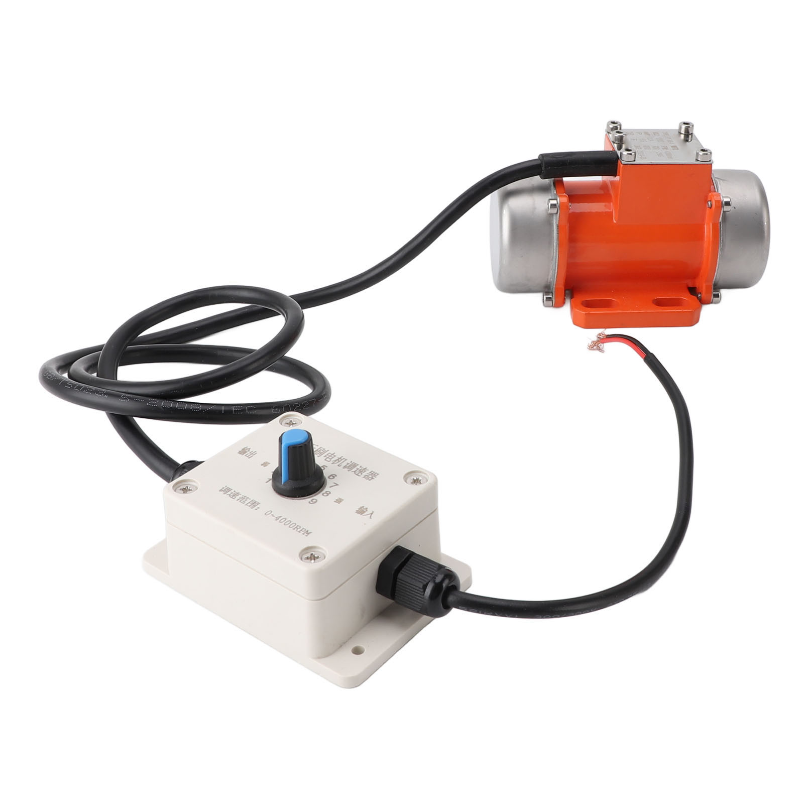 Vibrationsbetonmotor Mit Variabler Drehzahlregelung, 24 V Dc, Bürstenlos, Schutzart Ip65, Aluminiumlegierung, 20 W Leistung