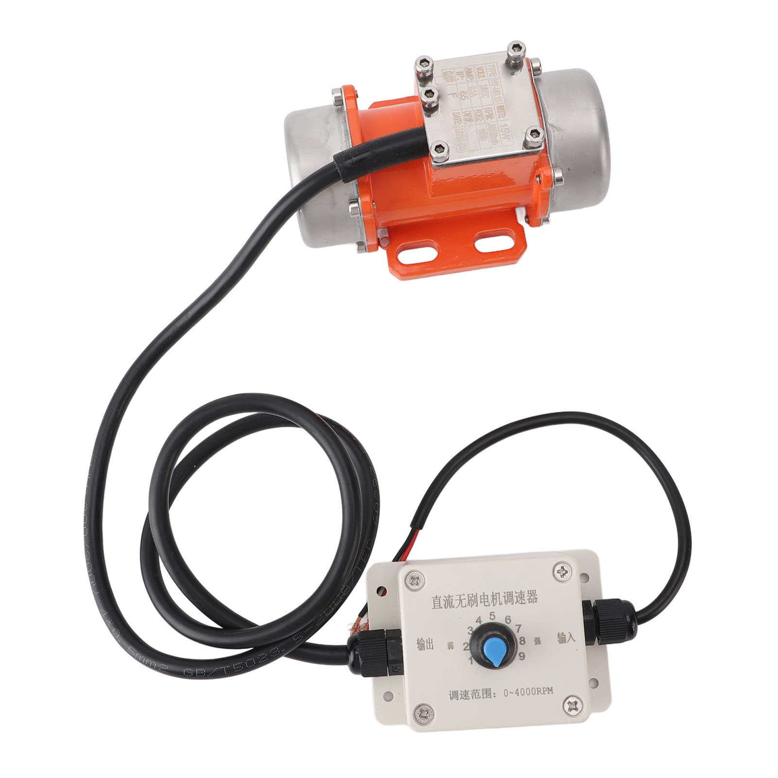 Betonrüttler Mit Variabler Drehzahlregelung, 24 V Dc, Bürstenlos, Ip65, Aluminiumlegierung, Elektrisch, 15 W