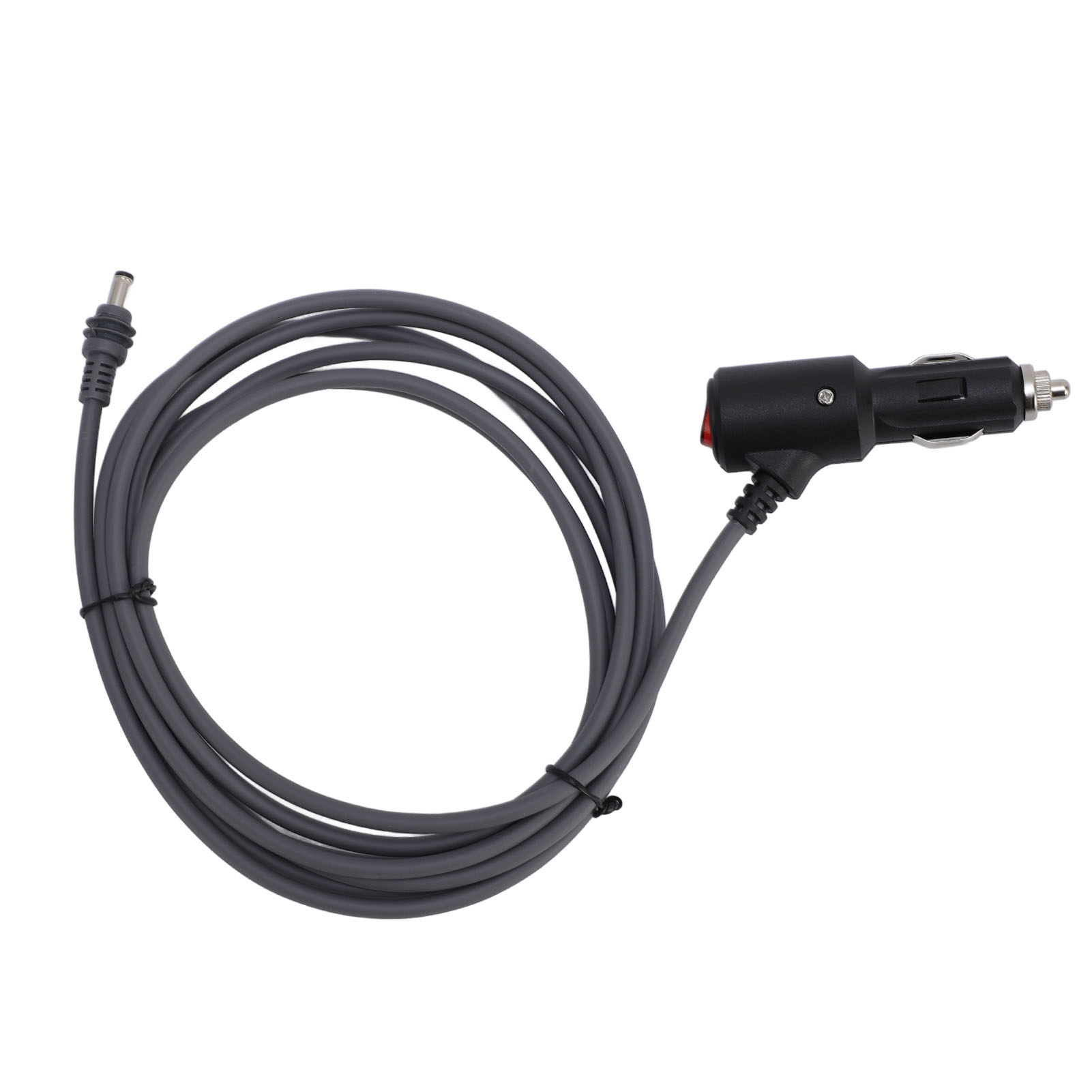 3 M (10 Ft) Gleichstromkabel Für Zigarettenanzünder, 12 V Bis 24 V Dc, Wasserbeständig, 18 Awg Querschnitt, Für Lkw, Busse Und Schiffe, Grau.