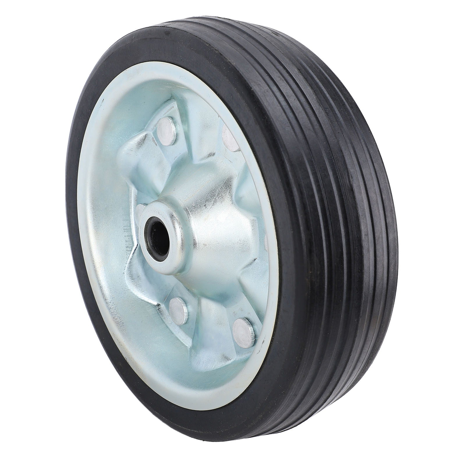 Stützrad Für Anhänger, 8-zoll-deichsel, 1500 Pfund Tragfähigkeit, 54-mm-felge, Lenkrolle Für Wohnmobile