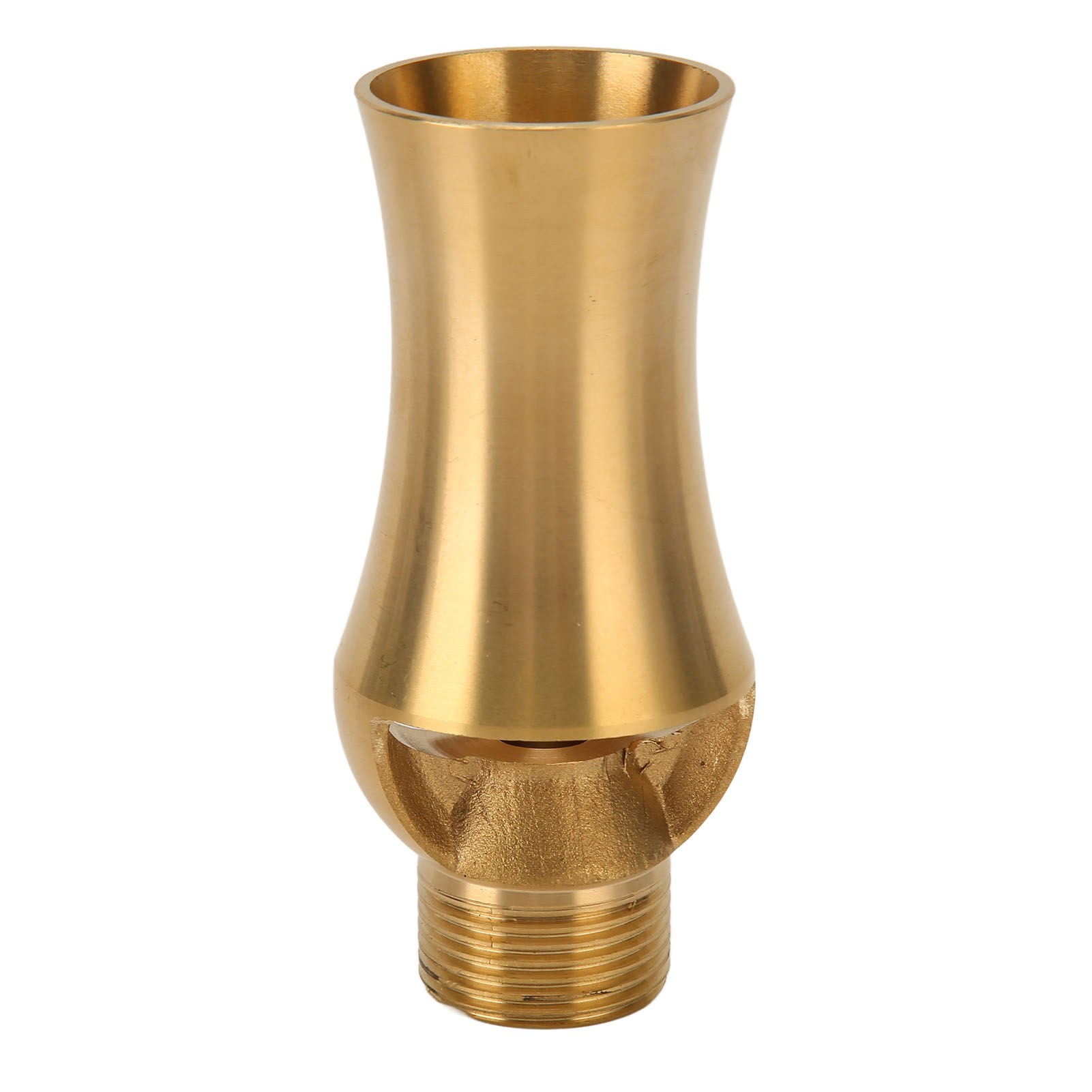 Teichbrunnen-sprinklerdüse, Kupfer-eisturm, Wasserfall, Zedernholz-sprühkopf Für Den Garten, G1/2 G3/4, Universal 9,5 Cm