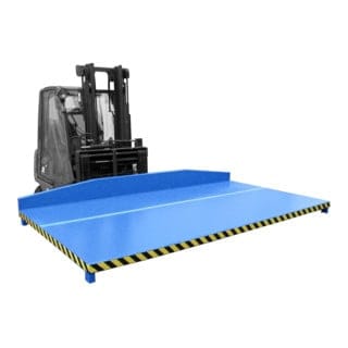 Bauer Restgitter-Palette RGP-3, lackiert, Lichtblau