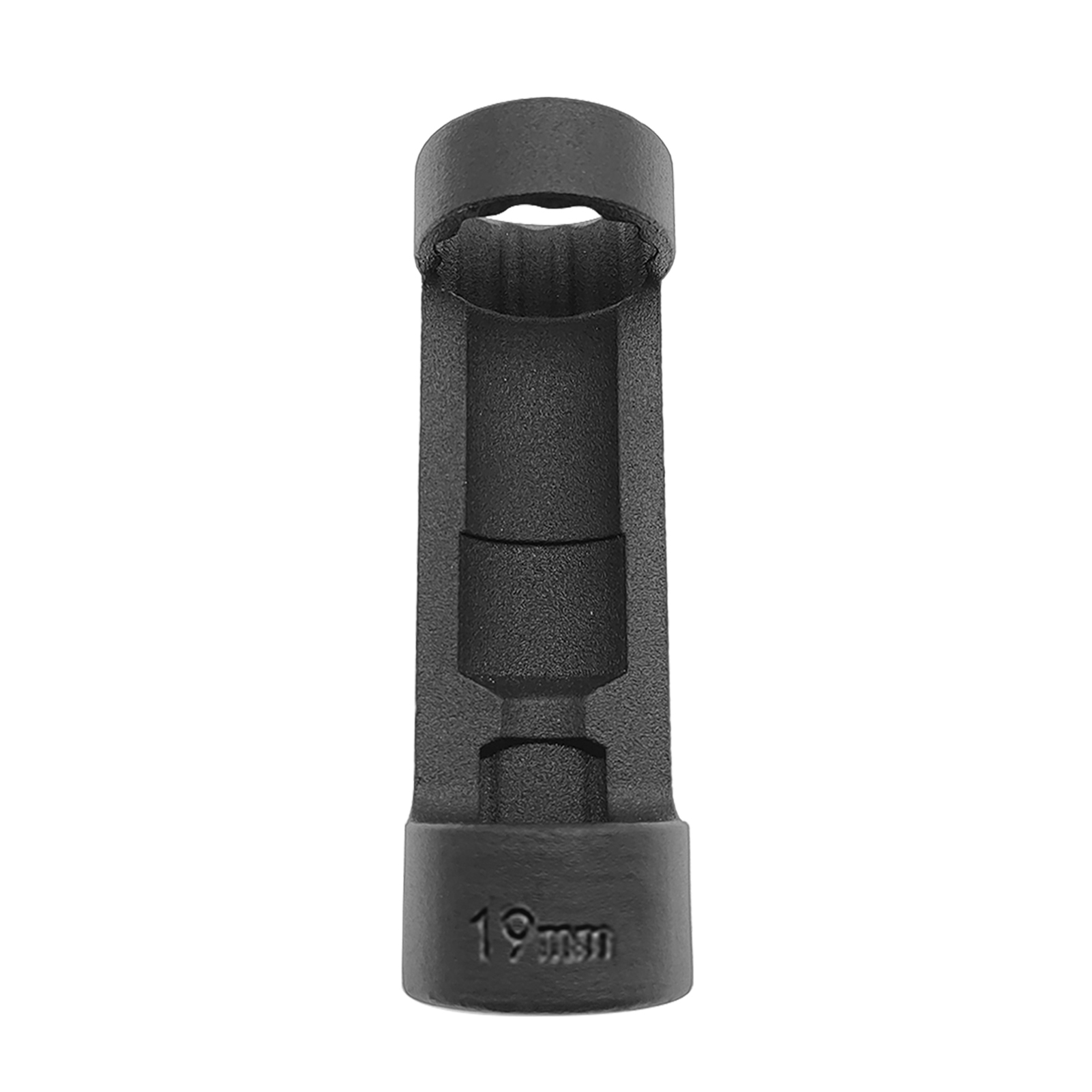 Steckschlüssel Für Stoßdämpfermuttern, 12-punkt-aufhängungssteckschlüssel Und 1/2"-antrieb Für Kfz-reparaturen (19 Mm, Schwarz)