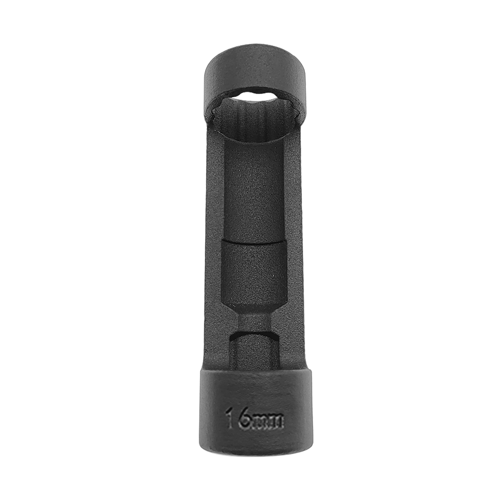 Steckschlüssel Für Stoßdämpfermuttern, 12-punkt-aufhängungssteckschlüssel Und 1/2"-antrieb Für Kfz-reparaturen (16 Mm, Schwarz)
