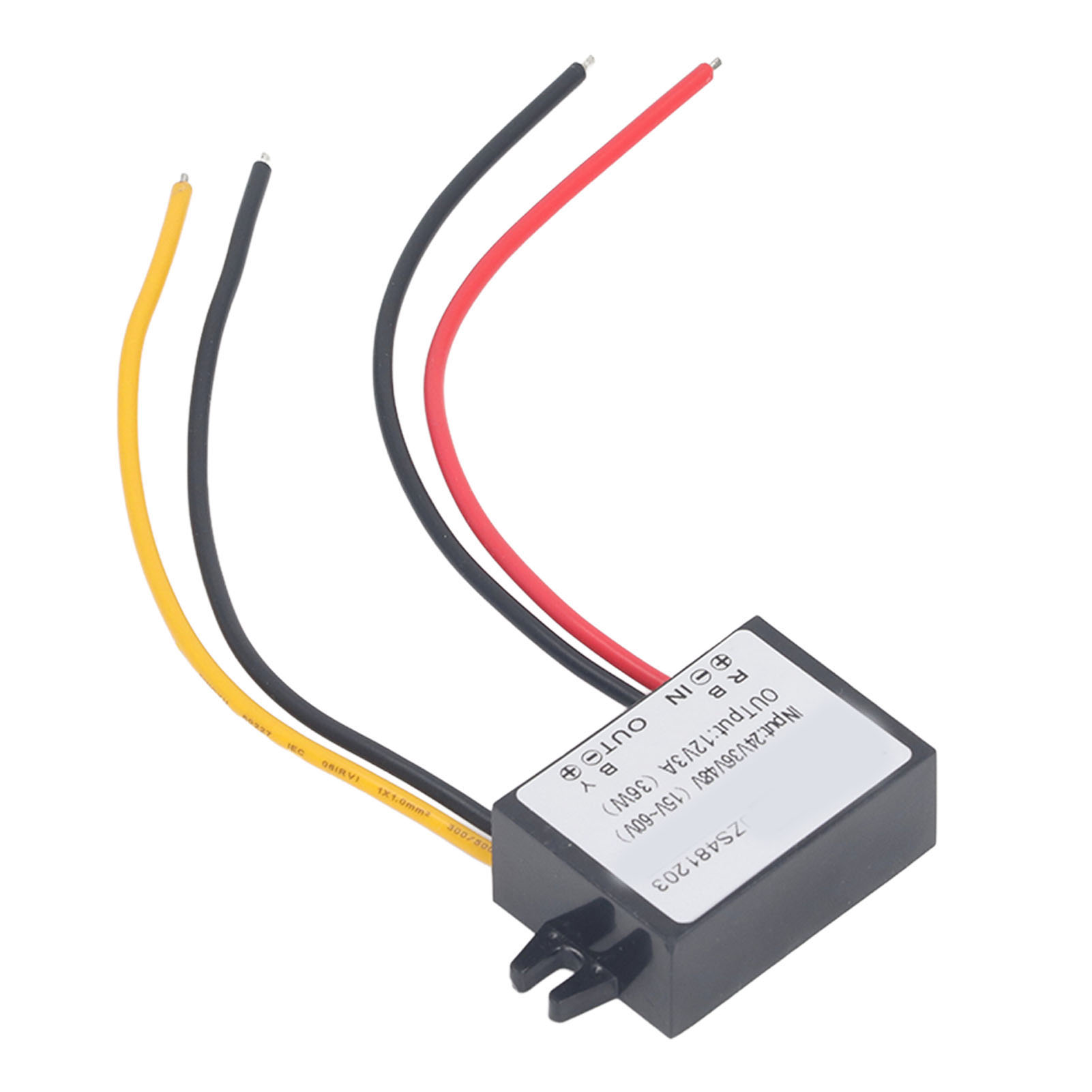36-w-ultradünnes Abwärtsmodul Dc 24 V, 36 V, 48 V, 15–60 V Auf 12 V, 3 A, Spannungsregler-transformator