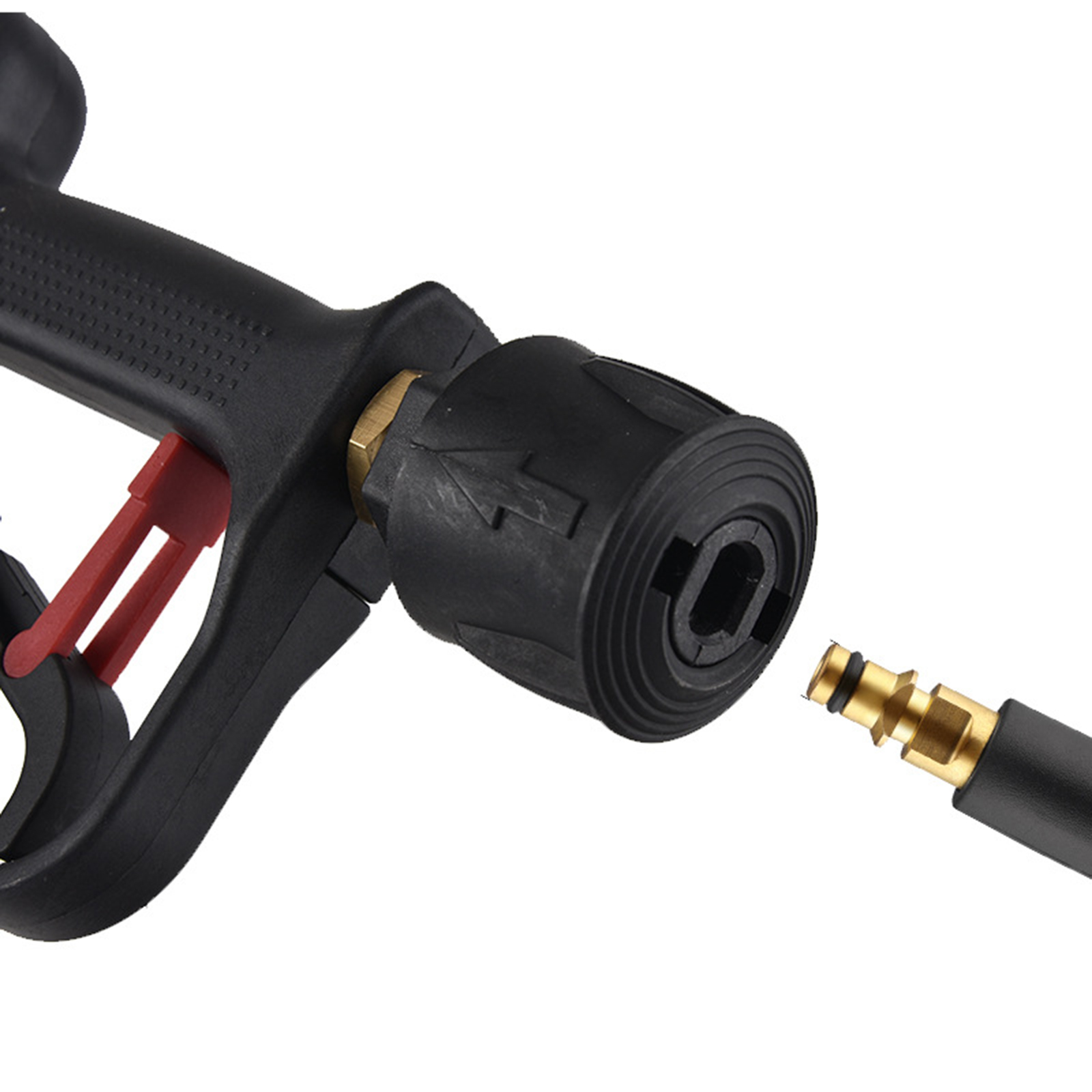 Hochdruckreinigerpistole, Max. 4000 Psi, Kurzrohr-autoreinigungsgerät