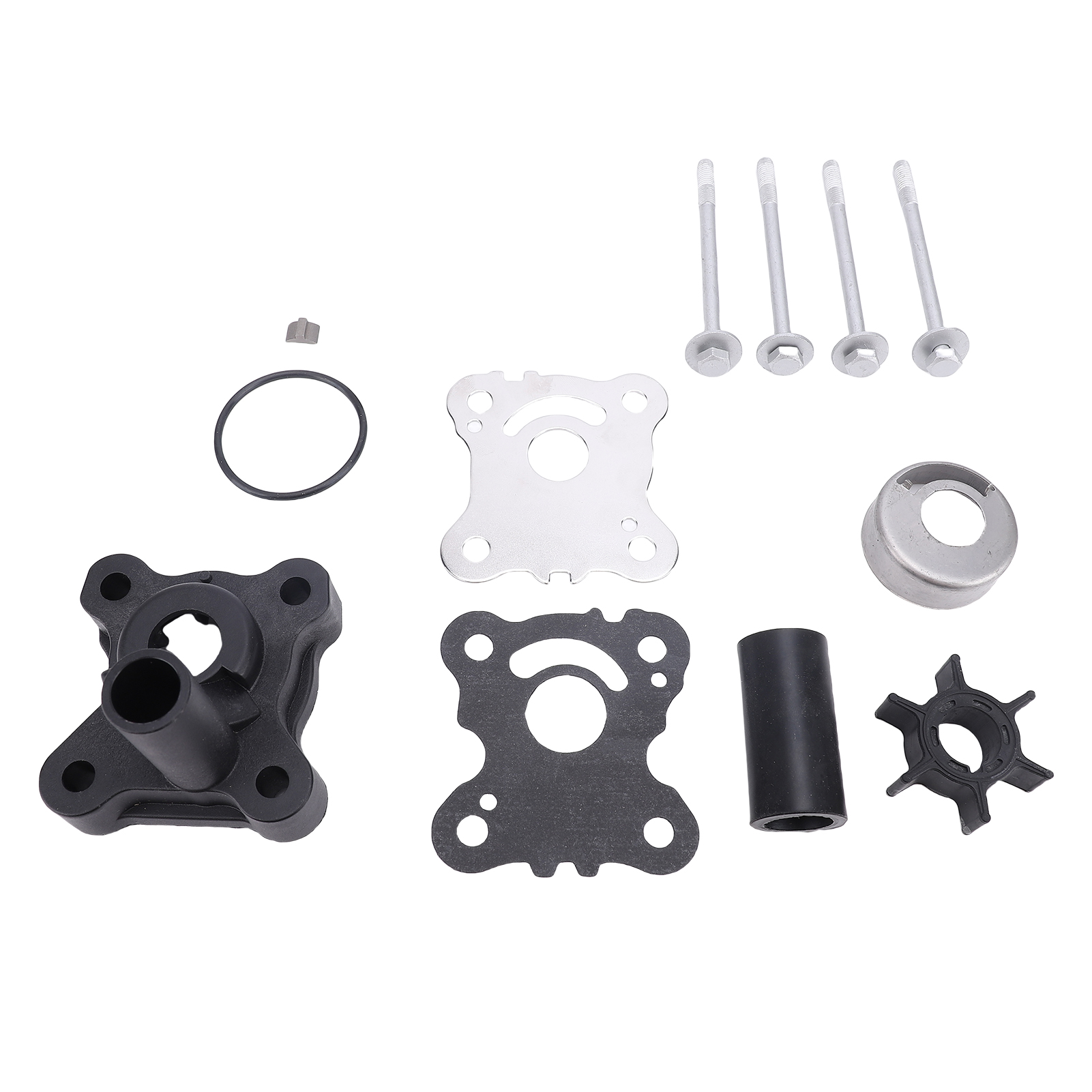 Wasserpumpenturbinen-reparatursatz Mit O-ring Und Gehäuse 06193 Zw9 A33, Kompatibel Mit 4-takt-außenbordmotoren Bfp8d, Bfp9.9d, Bf10, Bf15d Und Bfp15d.