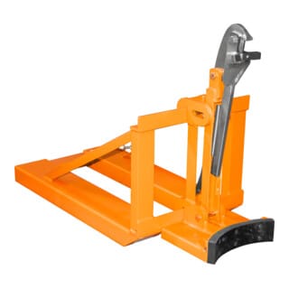 Bauer Fasslifter RS-I/91, lackiert, Gelborange