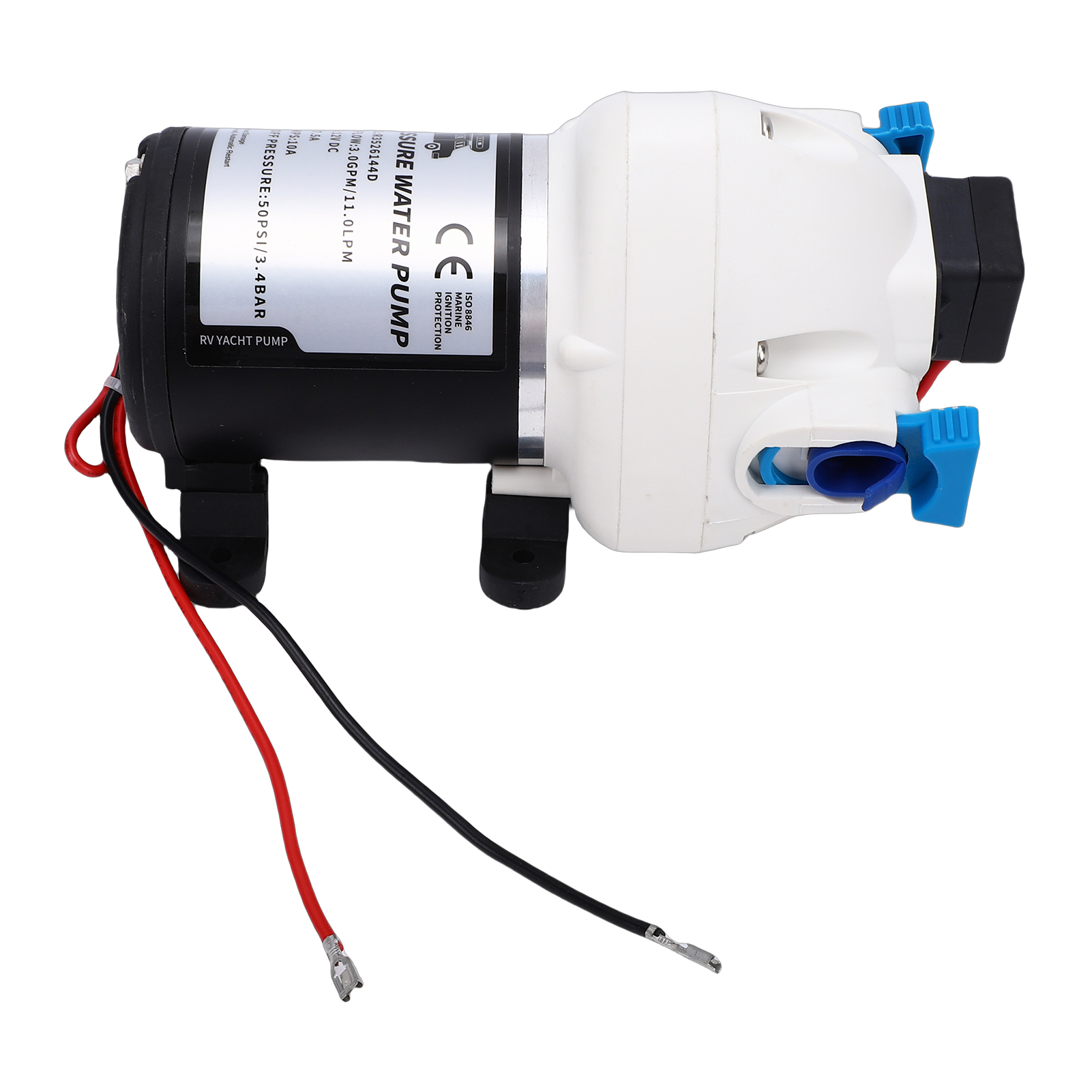 3 Gpm Wasserpumpe Für Wohnmobile, Boote, Anhänger, Yachten Und Andere Freizeitfahrzeuge (r3526144d) - 12 V, 50 Psi - Kleine Selbstansaugende Pumpe