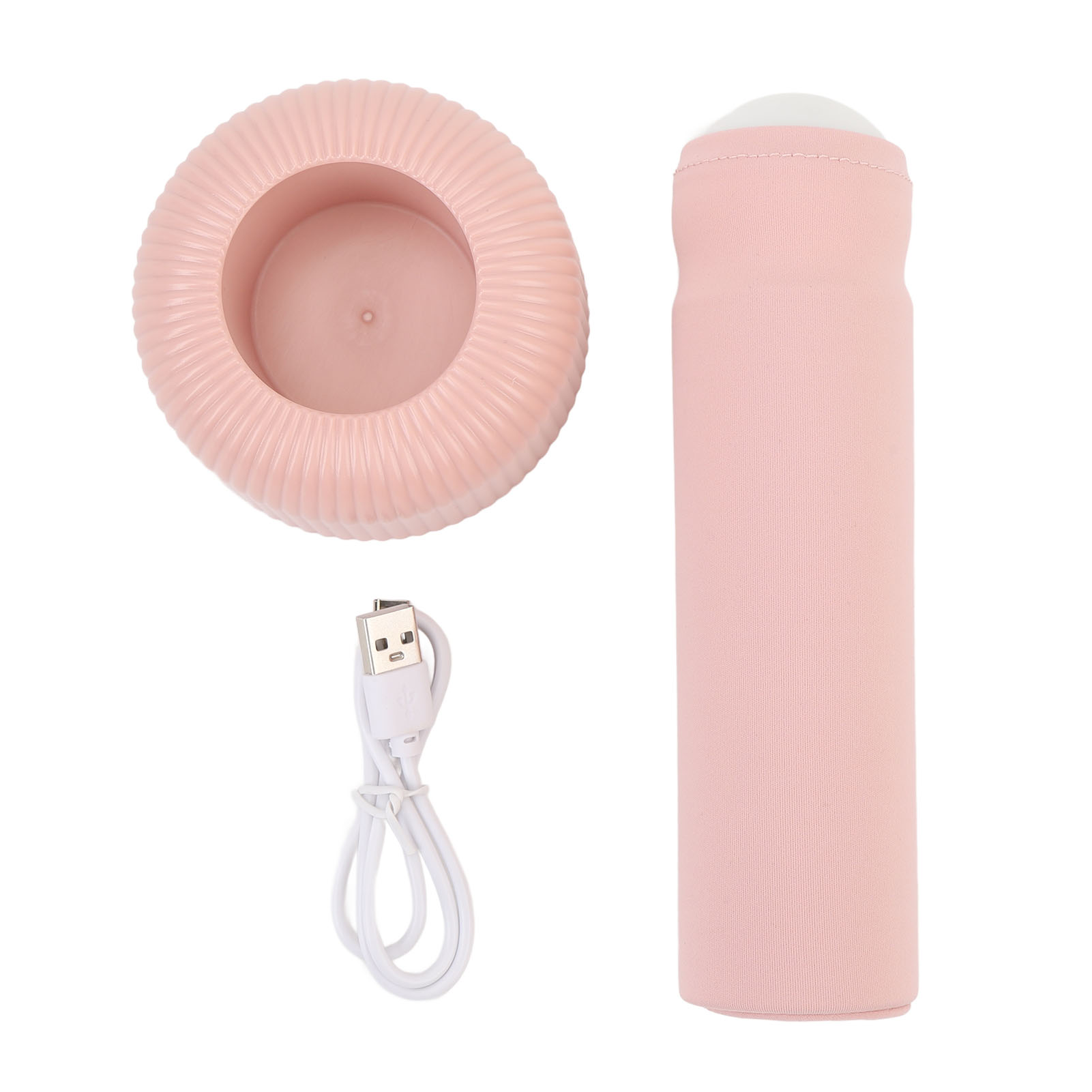 Innovatives, Wiederaufladbares Led-nachtlicht Mit Stabilem Und Tragbarem Standfuß Für Das Schlafzimmer, Rosa
