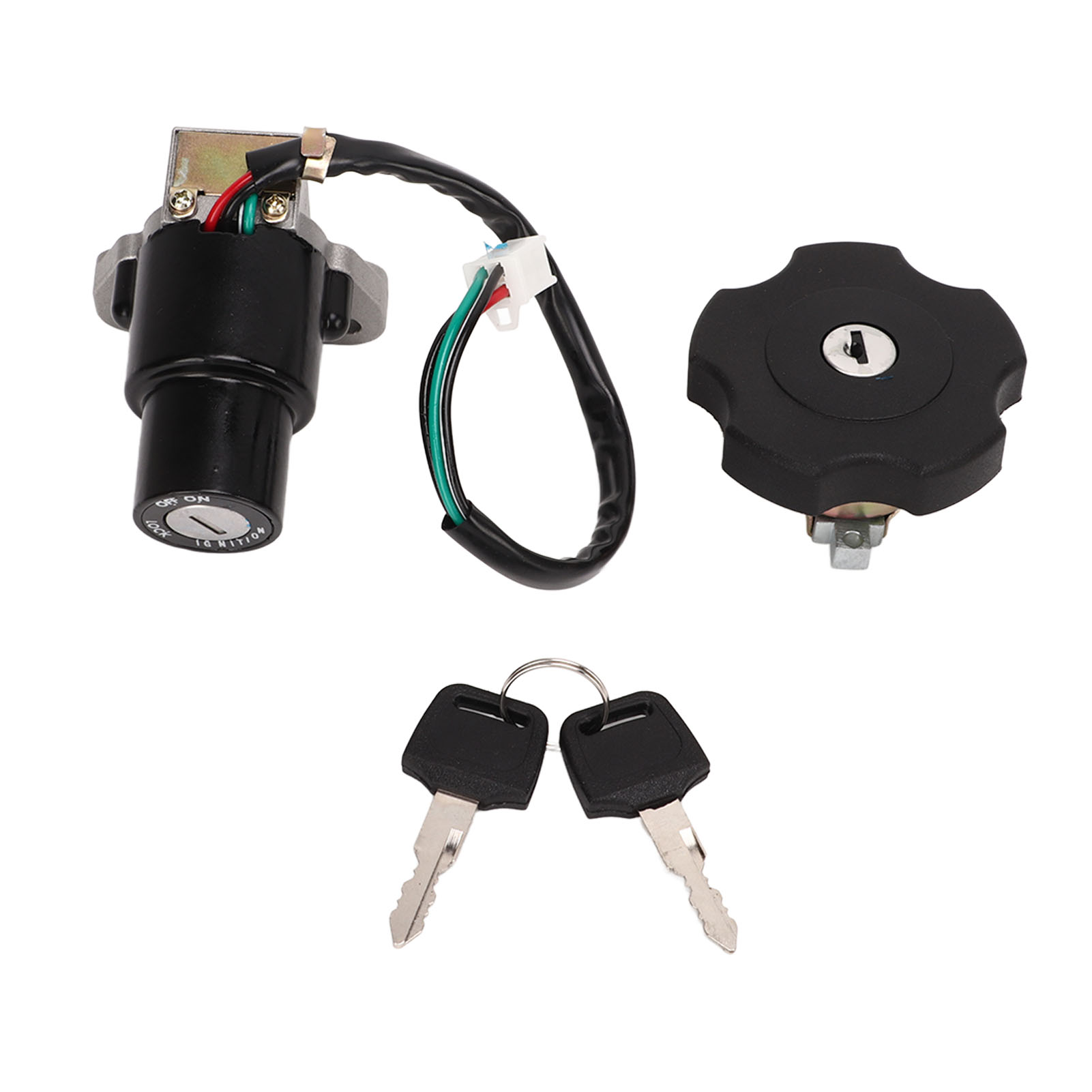 Tankdeckel-verriegelungssatz Mit Schlüssel Für Motorräder Der Modelle Xt600, Tw200, Dt200, Dt200r, Xt225 Und Serow 225