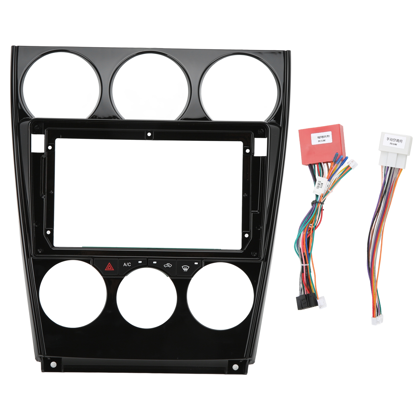 2din-autoradioblende Mit Integriertem Android-navigationssystem Und Can-bus-schnittstelle, Ersatz Für Den Navigationsrahmen Des Mazda 6 (2004–2016), 9 Zoll