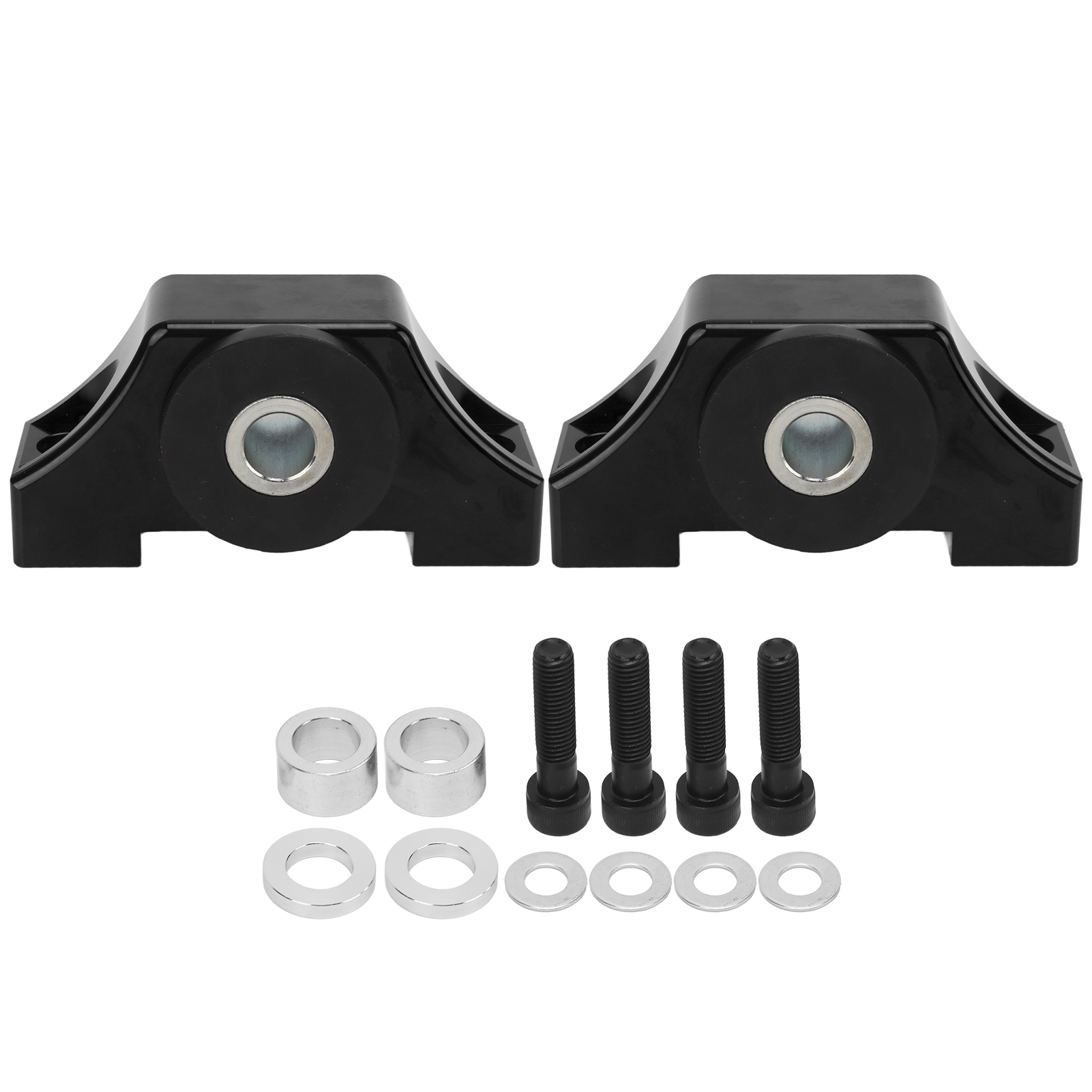 Gefräster Motor-torsionsstützsatz Aus 6061-t6 Aluminium, Kompatibel Mit Honda Civic Eg, Ek Und Bd Motoren (b16, B18, B20, D16), Schwarz.