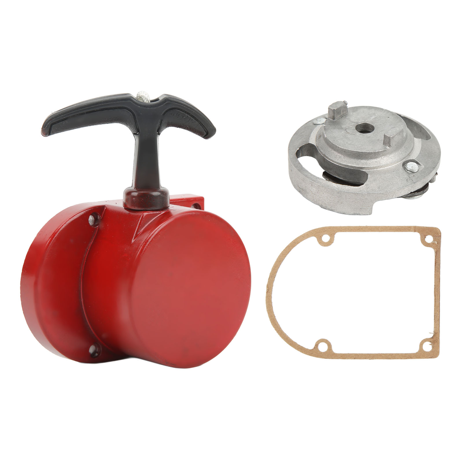 Manueller Seilzugstarter, Leise Und Rostfrei, Kompatibel Mit 2-takt-motorrädern Mit 49 Cm³, 50 Cm³, 60 Cm³, 66 Cm³, 70 Cm³ Und 80 Cm³.