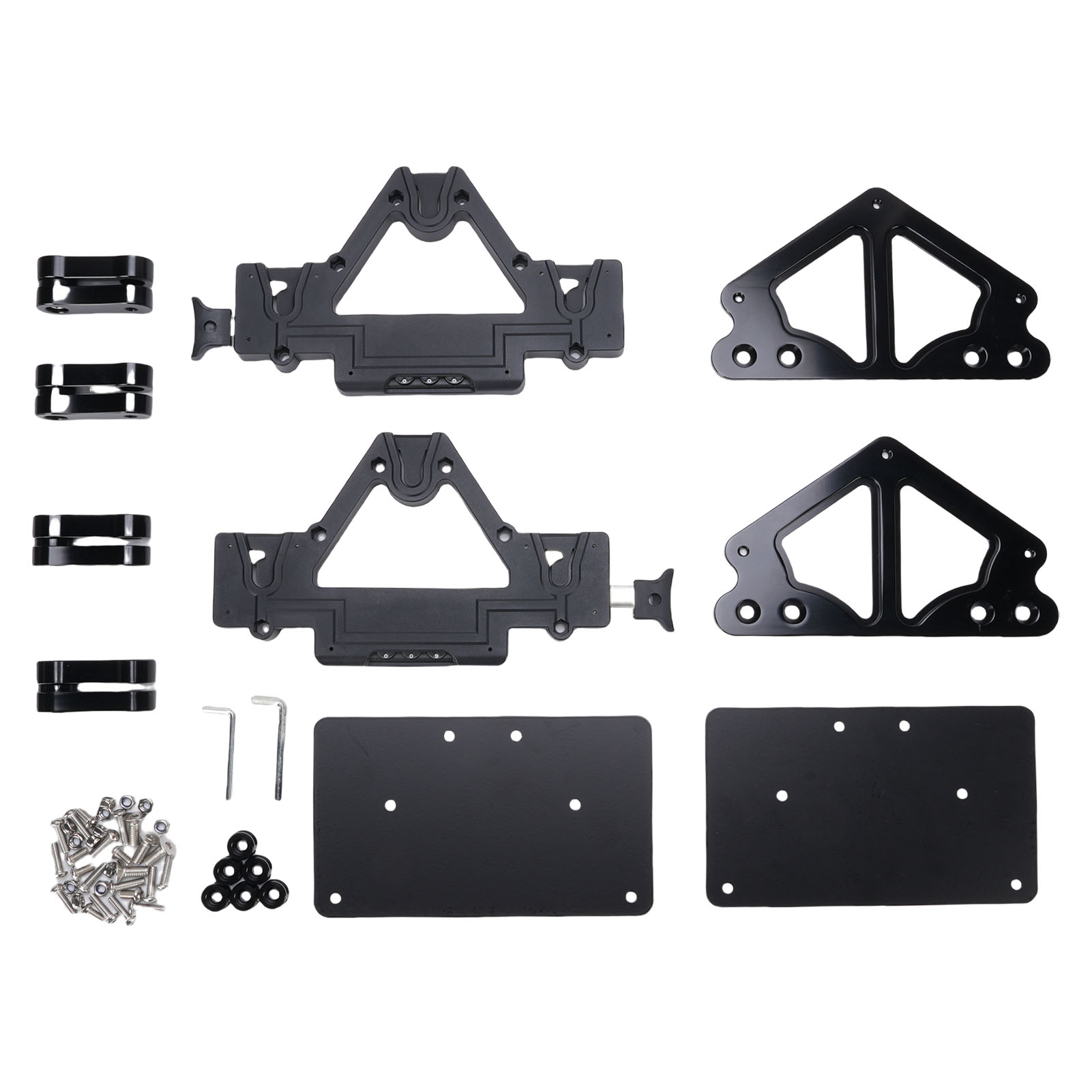 Schnellverschluss-satteltaschenhalterung Für Motorräder, Aus Aluminiumlegierung, Witterungsbeständig, Verbesserte Stabilität, Ersatz Für Shadow Magna Sabre Valkyrie Vlx Vt750