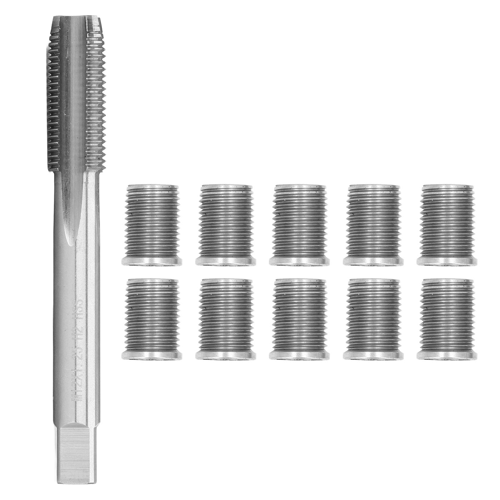 Reparatursatz Für Zündkerzengewinde: M10x1,25 Schraube + M12x1,25 Gewindebohrer (automobilzubehör)