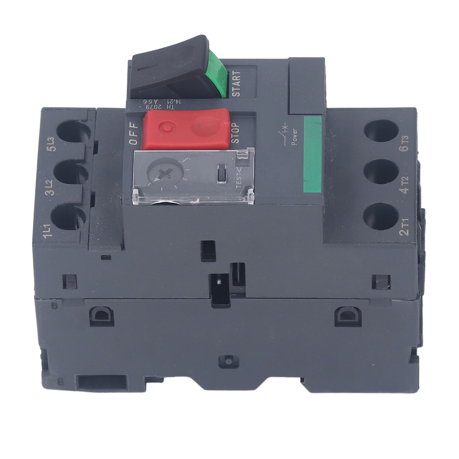 35-mm-schienenmotorschutzschalter, Thermomagnetischer Typ, Mit Überlastschutz, 690 V Ac, Gv2-me07, 1,6–2,5 A