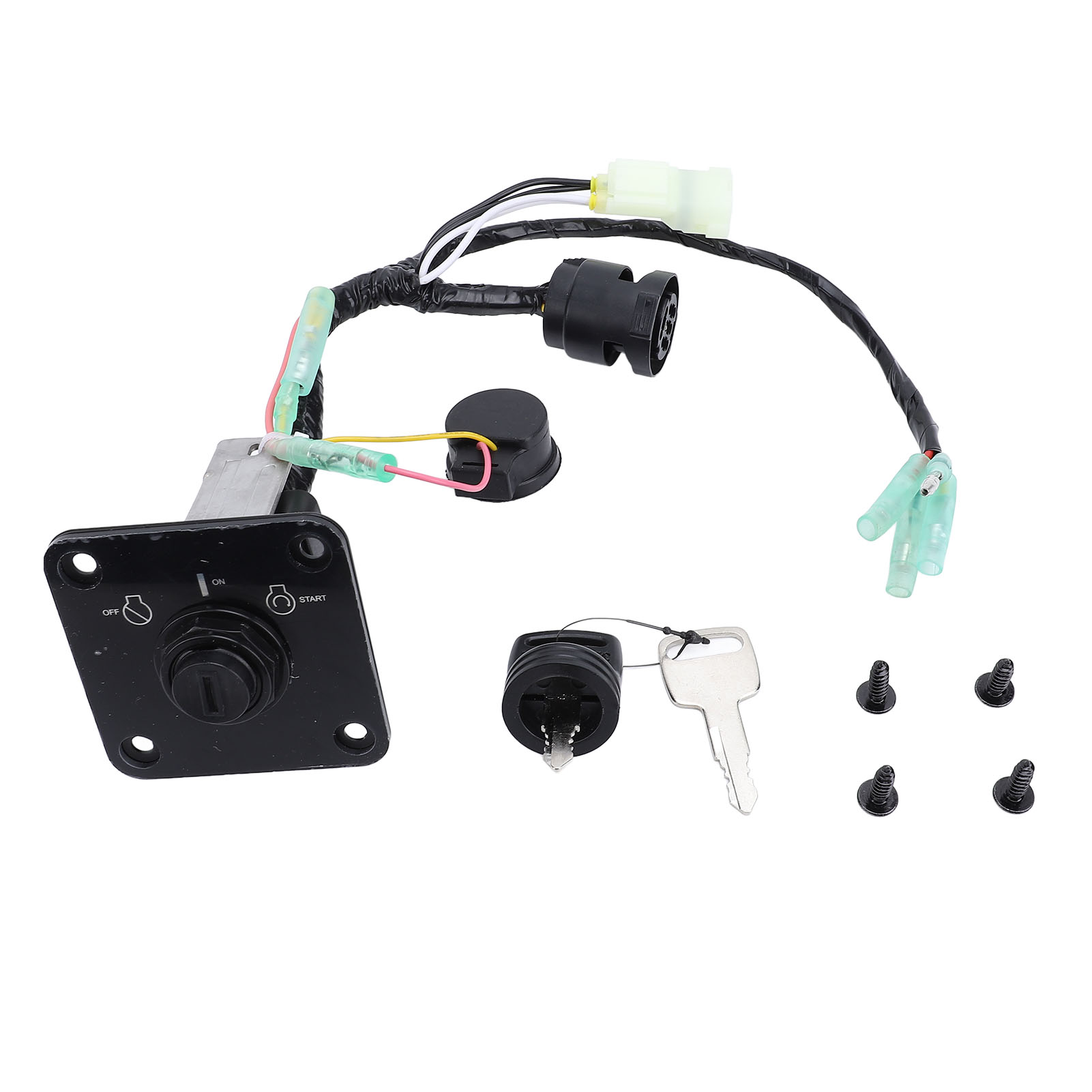 Schlüsselbetätigtes Bedienfeld Für Den Außenbordmotor 63d 82570 21. Einfache Zündung Mit...