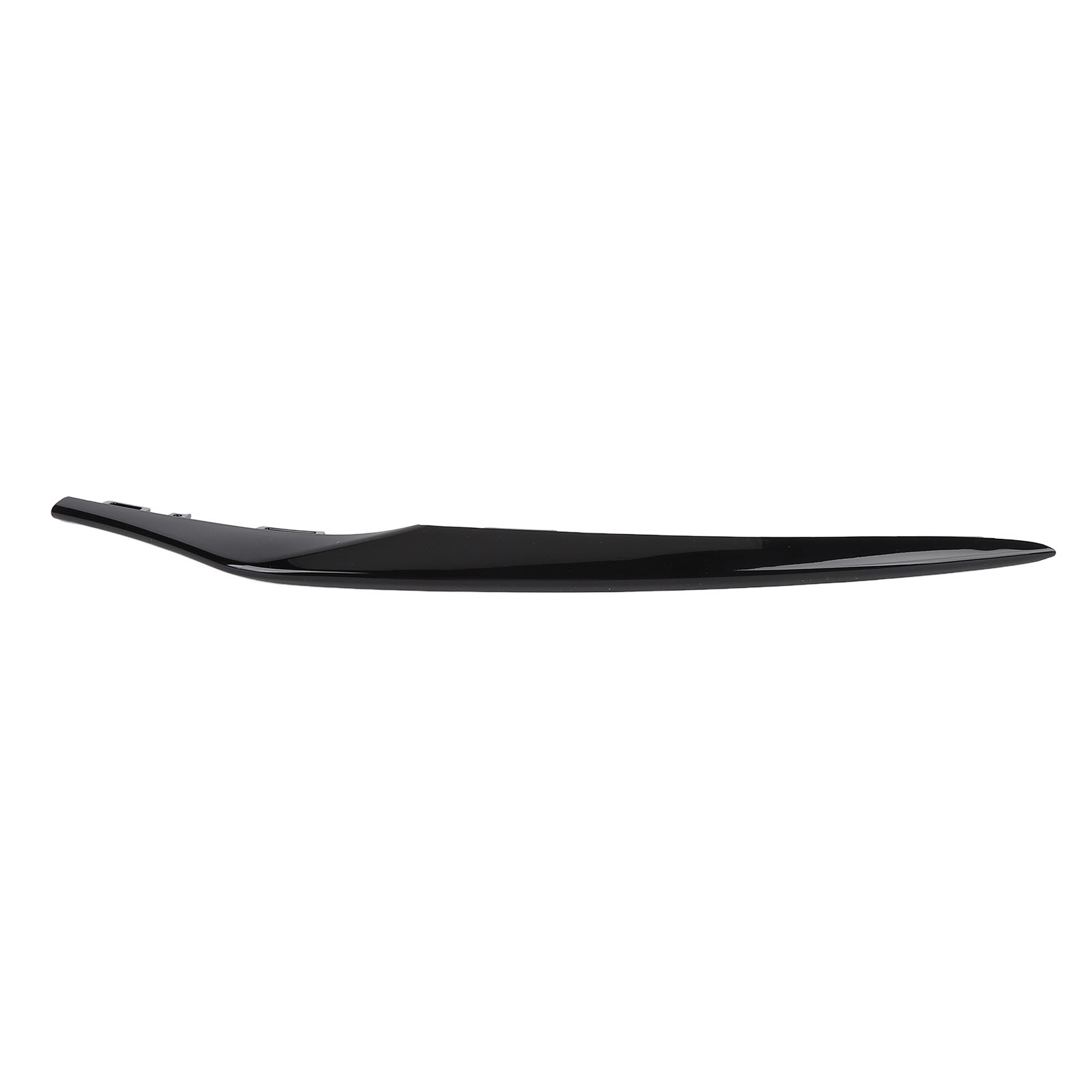 Stoßstangenleiste Links Vorne, Glänzend Schwarz, Verstärkter Schutz, Elegante Optik, Für Mercedes-benz Cla-klasse C117 Standardversion (2016-2019) (1178855000)