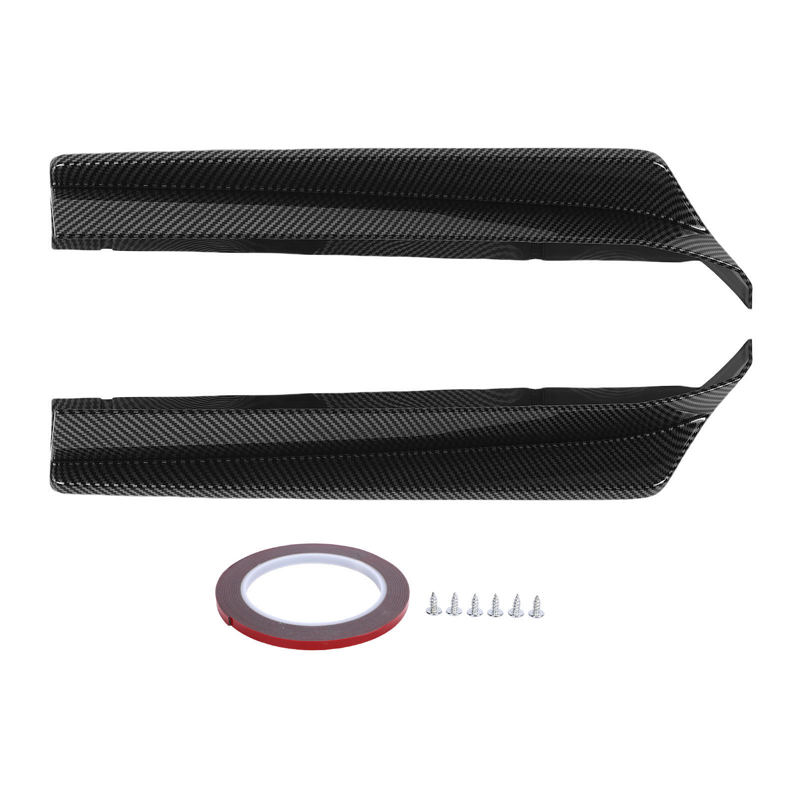 Seitliche Heckstoßstangendiffusoren (2 Stück), Links Und Rechts, Leicht Und Einfach Zu Montieren, Für Impreza Wrx Sti Va 2015–2021, Carbonfaser-optik