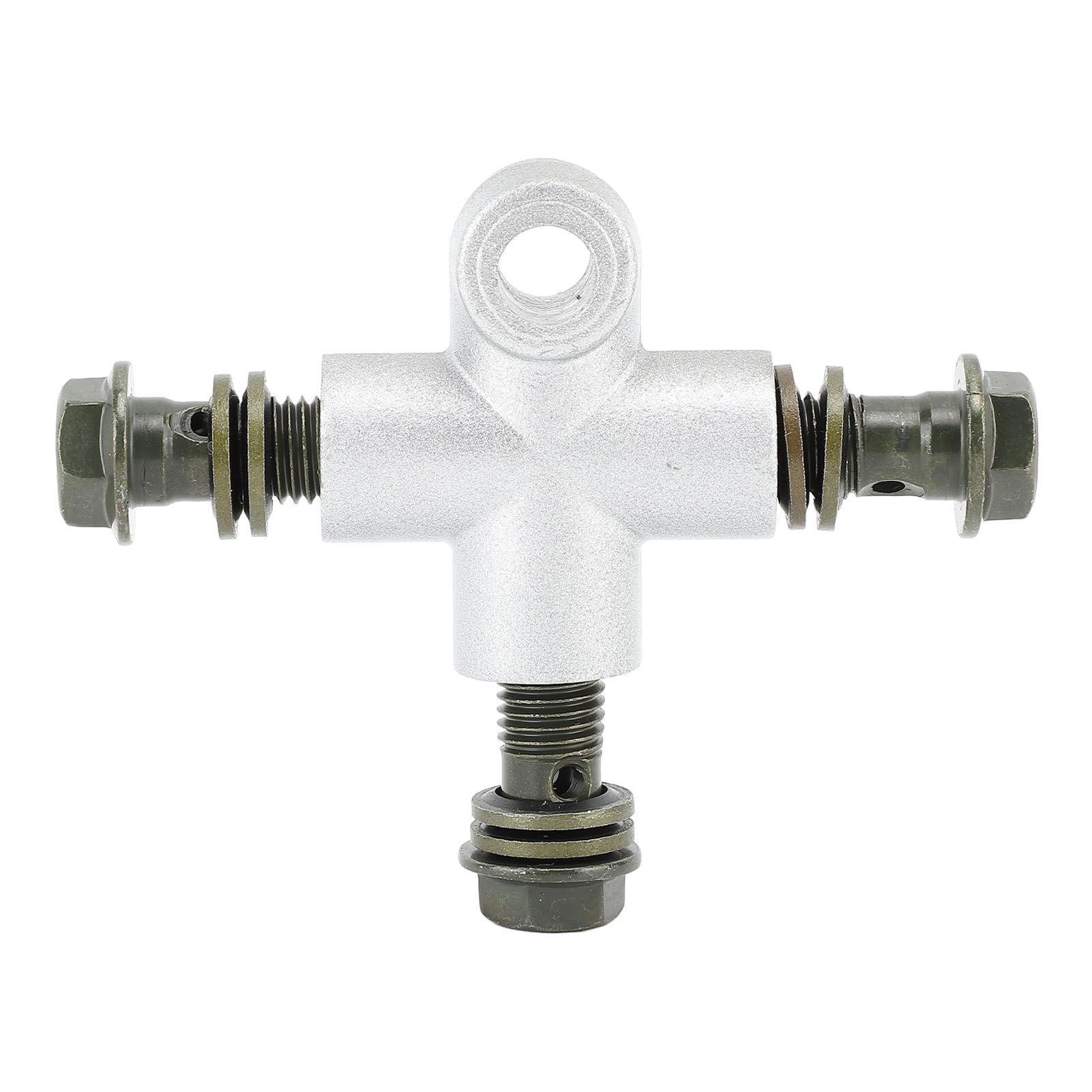 T-stück Für Hydraulische Vorderradbremse Von Quads, 3-wege-banjo-adapter, Für Utvs, Minibikes Oder Karts.