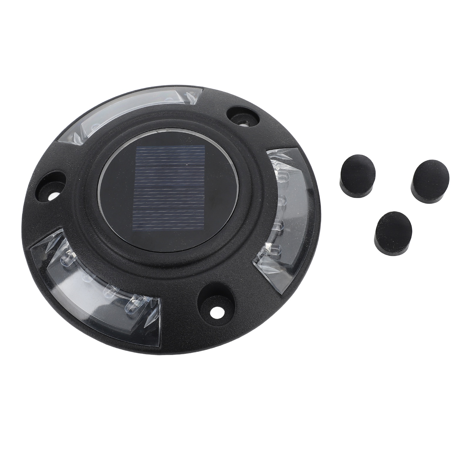 Solarbetriebene Signalleuchte Für Einfahrten, Aus Aluminiumlegierung, Wasserdicht, Mit Led, Für Gehwege Und Pfade (blau).