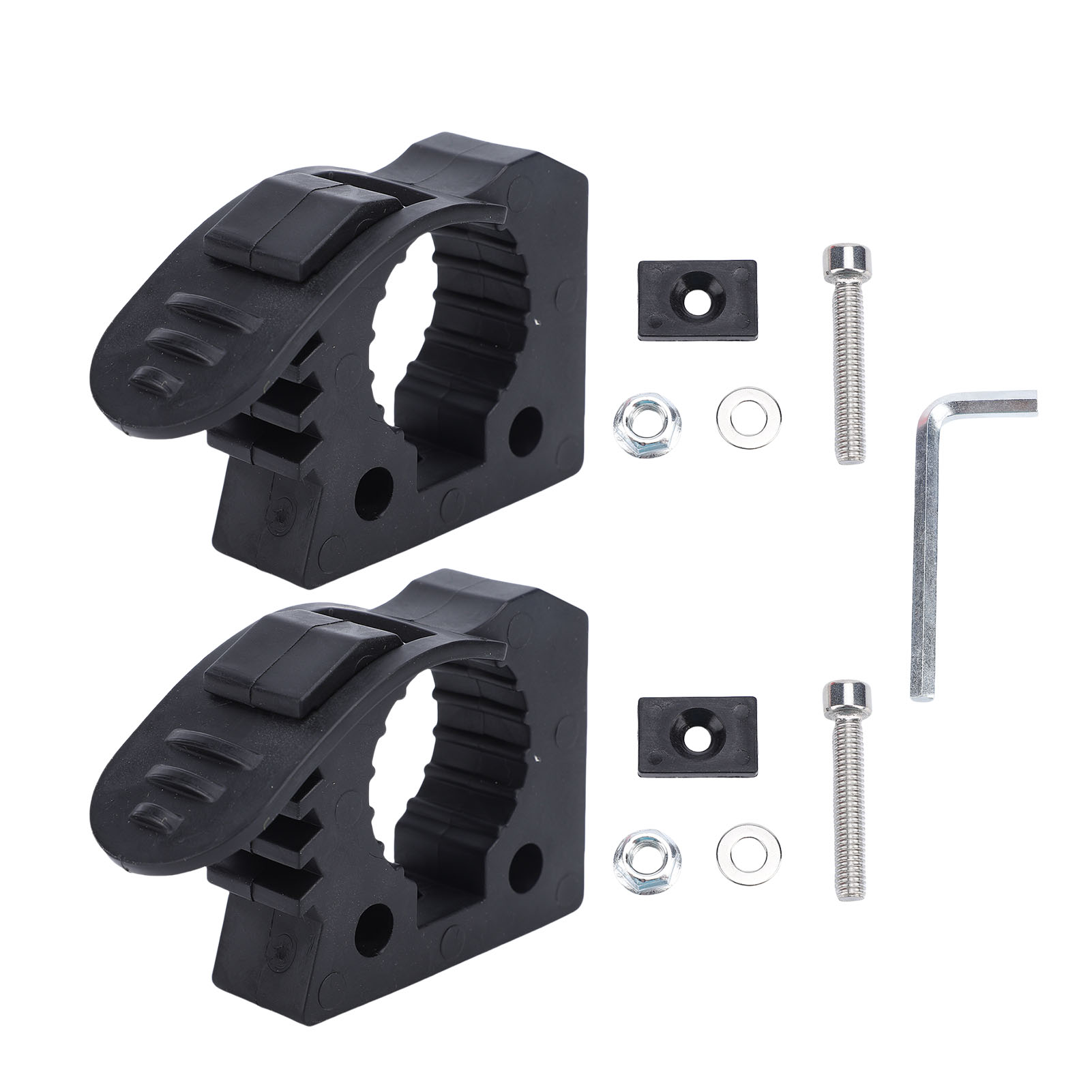 Dachgepäckträger-schaufelhalterung, Schnellverschluss-montagesatz Aus Aluminiumlegierung, Universell Für Atvs, Utvs, Wohnmobile, Transporter, Lkws, Boote, Züge, Schwarz, 2 Stück