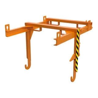 Bauer Traverse für Stapelkipper BKT 90, lackiert, Gelborange