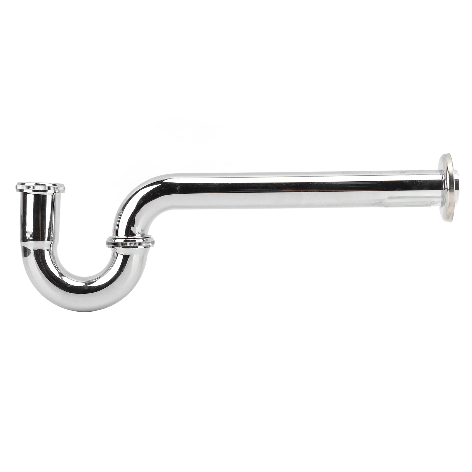 Ablaufrohr-set Aus Messing, Glänzend Silberfarben, Alterungsbeständig, G1-1/4"-badezimmerrohr-ersatz