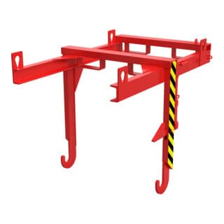 Bauer Traverse für Stapelkipper BKT 70, lackiert, Feuerrot