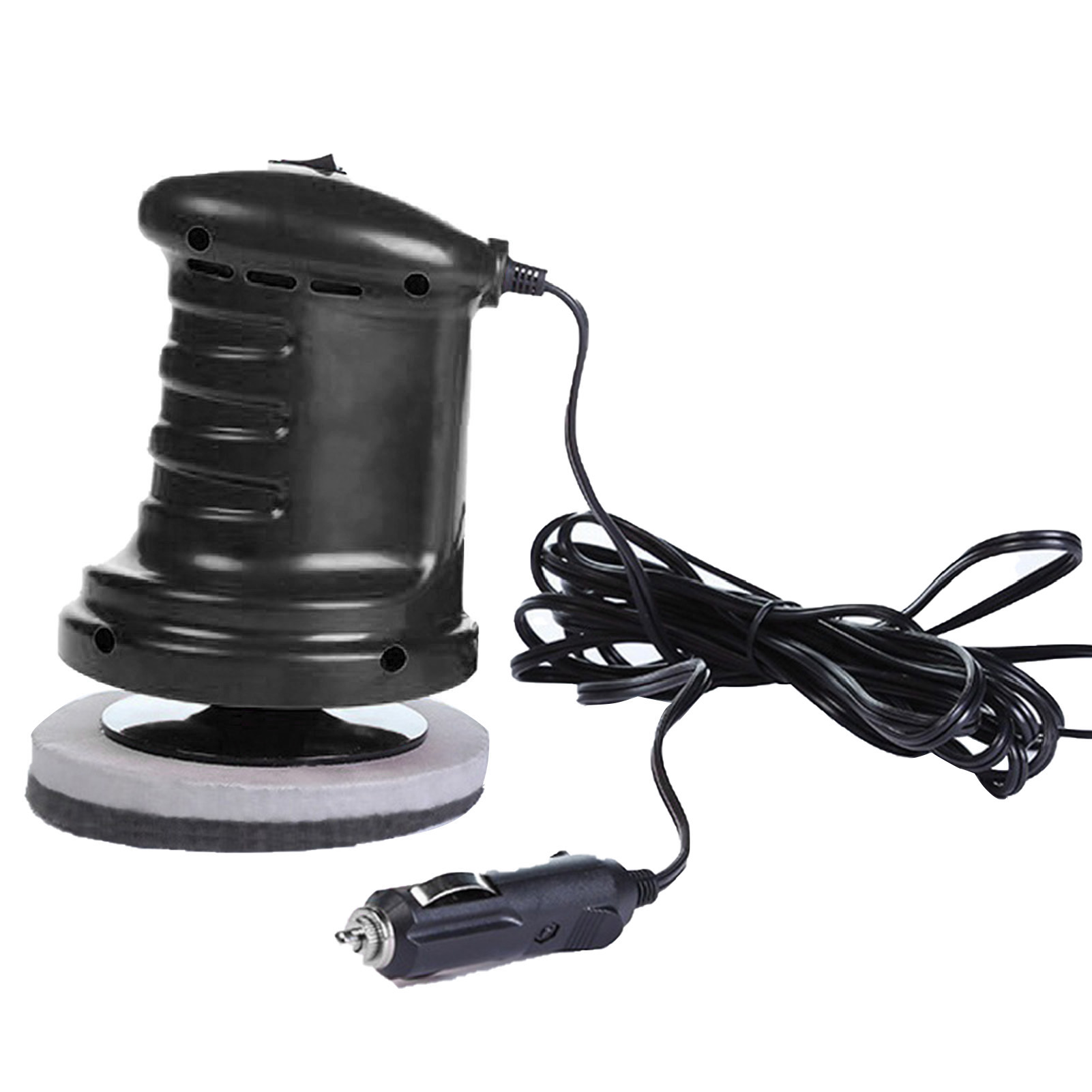 Hocheffizienter 12-v-mini-polierapparat Für Autos, Zum Polieren Und Veredeln, Zur Kratzerentfernung, Tragbarer Schwarzer Elektrischer Wachser