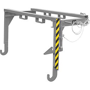 Bauer Traverse für Stapelkipper BST 150, lackiert, Mausgrau