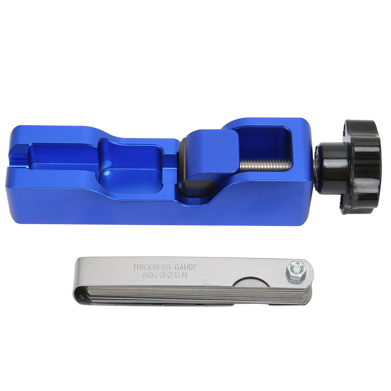 Zündkerzen-einstellwerkzeug Mit Universeller Fühlerlehre Für Ngk 5671a Zündkerzen 10 Mm, 12 Mm, 14 Mm Und 16 Mm (blau)