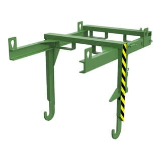 Bauer Traverse für Stapelkipper BKT 70, lackiert, Resedagrün