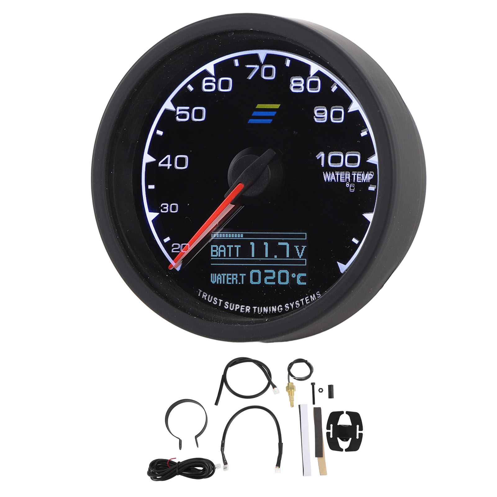 Digitales Nadelthermometer 68 Mm Für Autos, 10-15 V Gleichstromversorgung, Für Kraftfahrzeuge.