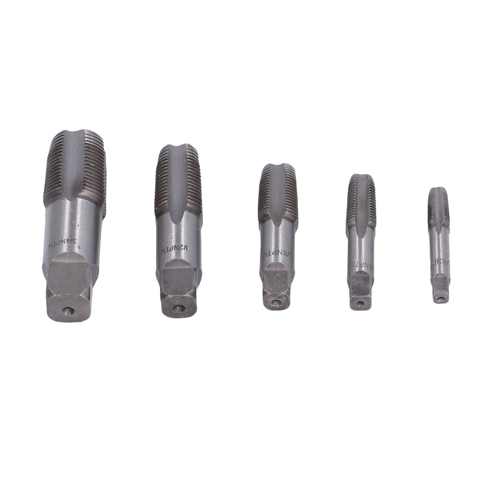 Set Aus 5 Präzisions-npt-gewindebohrern Zur Reparatur Von Rohrleitungsgewinden, Ideal Für Installateure, Mechaniker Und Heimwerker (kohlenstoffstahl).