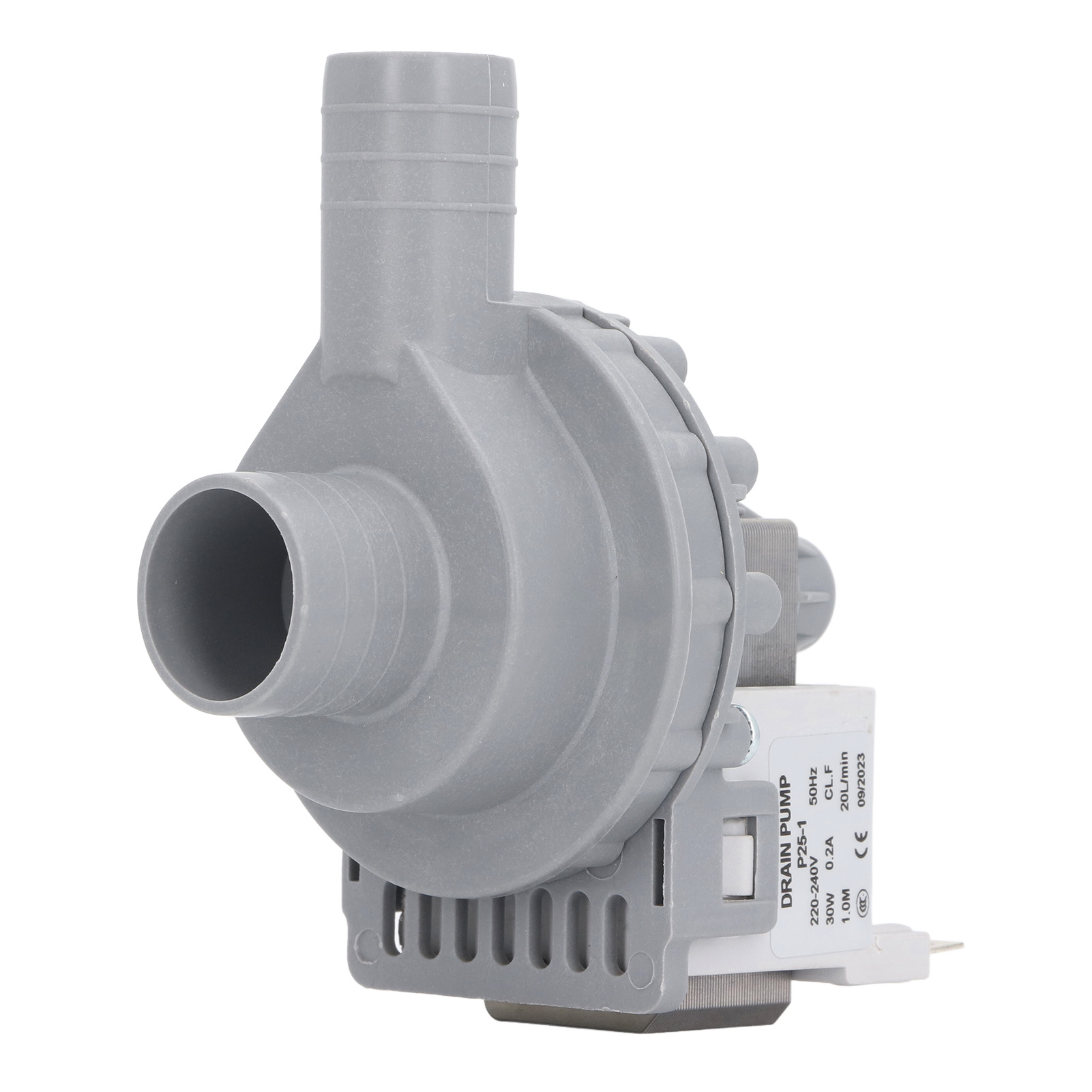 Ablaufpumpenmotor Für Waschmaschinen, 30 W, 0,2 A, 20 L/min, Kupferspule, Leistungsstark Und Hocheffizient, Kompatibel Mit 220–240 V Wechselstrom-waschmaschinen