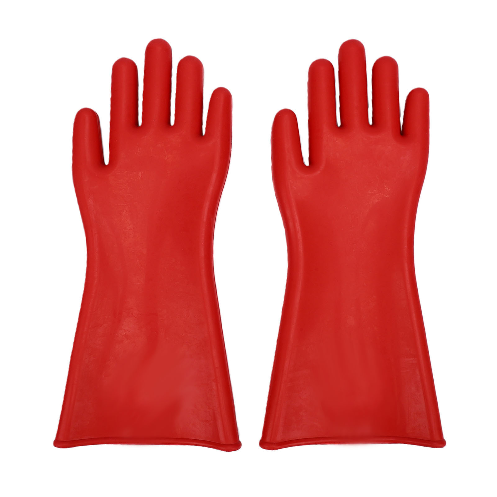 Hochspannungsisolierende Schutzhandschuhe Aus Robustem Und Stoßfestem Gummi, 1,8 Mm Dick, Für Elektriker Und Leitungsmonteure.