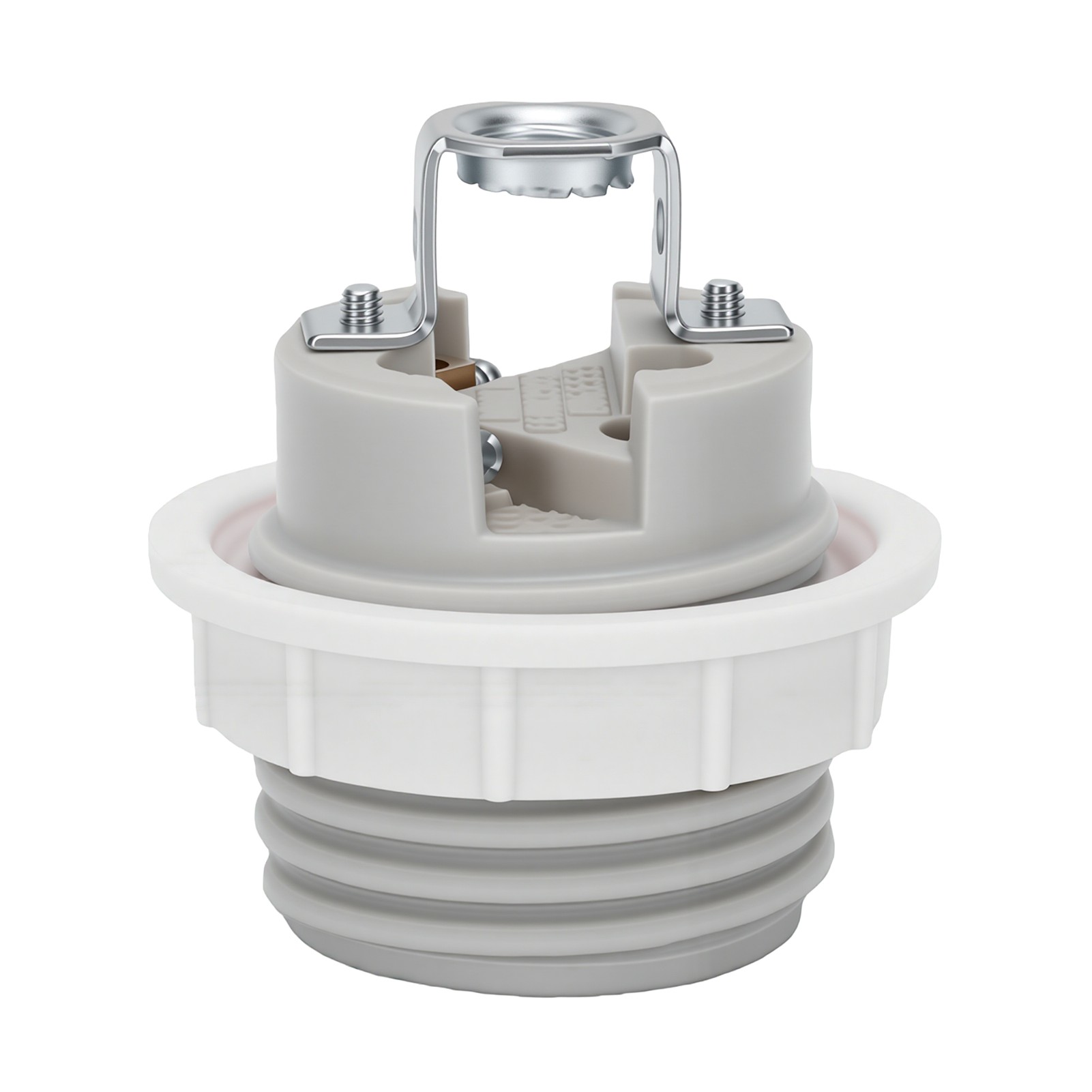 Hitzebeständige, Vollständig Mit Gewinde Versehene Porzellanfassung Für E27 Led-lampen Und Led-leuchtmittel, Kompatibel Mit Deckenleuchten Und Diy-beleuchtungskörpern.