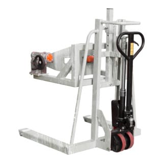 Bauer Fassheberoller FHR 600 F, feuerverzinkt