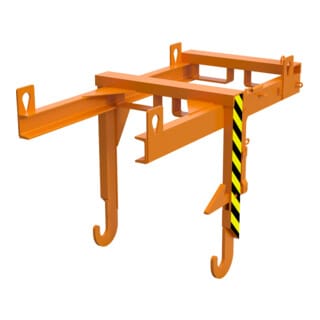 Bauer Traverse für Stapelkipper BKT 30, lackiert, Gelborange