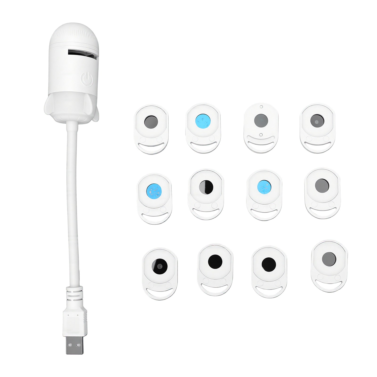 2-in-1 5d-hologramm-nachtlichtprojektor, Tragbare Plug-and-play-usb-lampe Mit Einstellbarer Helligkeit Und 360°-drehung Für Das Schlafzimmer