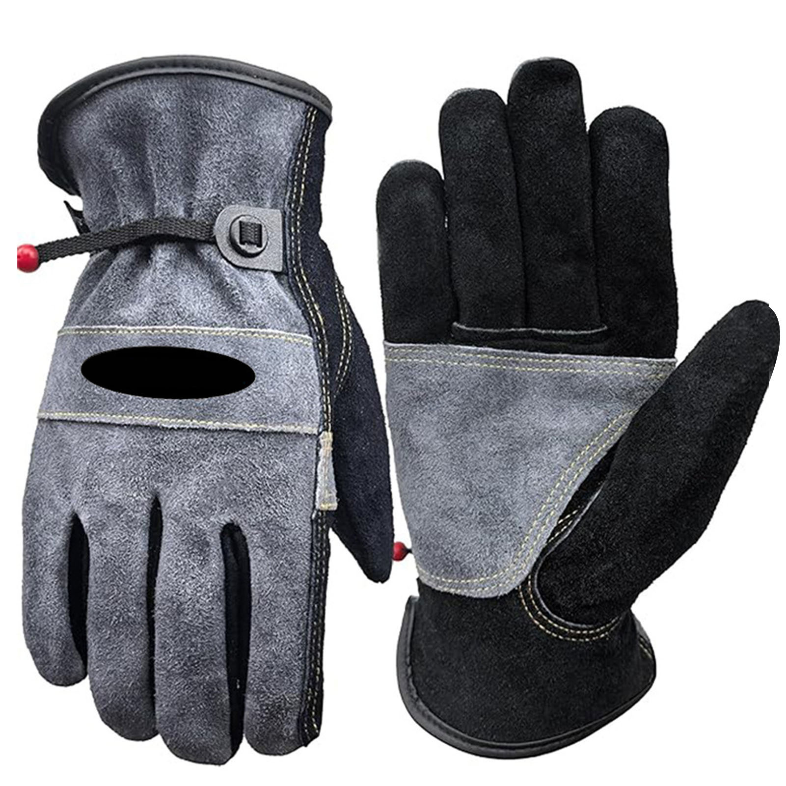 Arbeitshandschuhe Aus Rindsleder Mit Baumwollfutter, Vielseitig Einsetzbar Für Damen Und Herren, Zum Mig-schweißen Und Für Gartenarbeiten, Guter Grip, Abriebfest, 2022g Xl, 25 X 12,5 X 2,5 Cm / 9,8 X