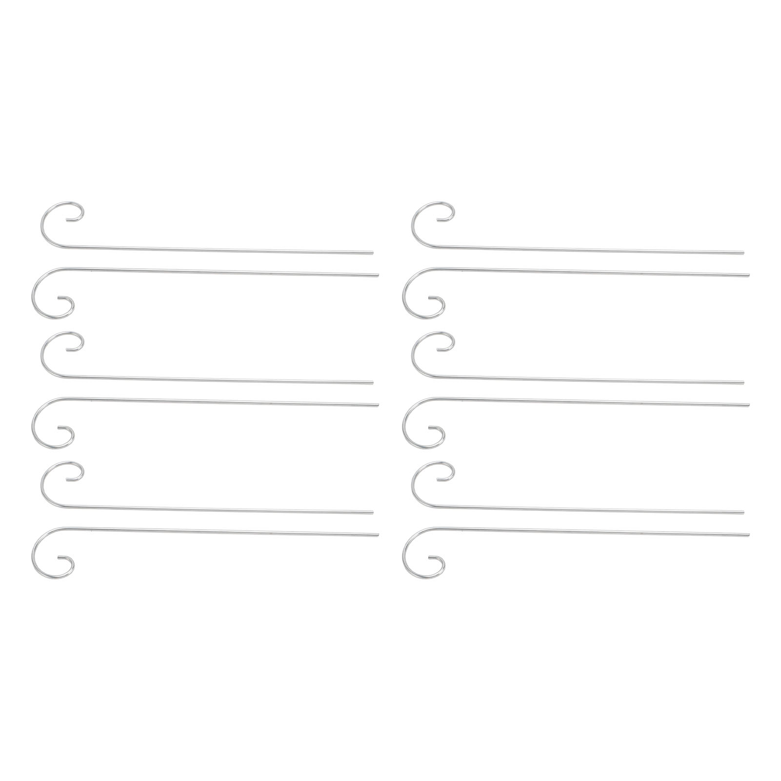 Set Mit 30 Pflanzenhaken Aus Edelstahl, Geeignet Für Gartenstecker, Blumentöpfe Und Bonsai-stützen, 200 Mm