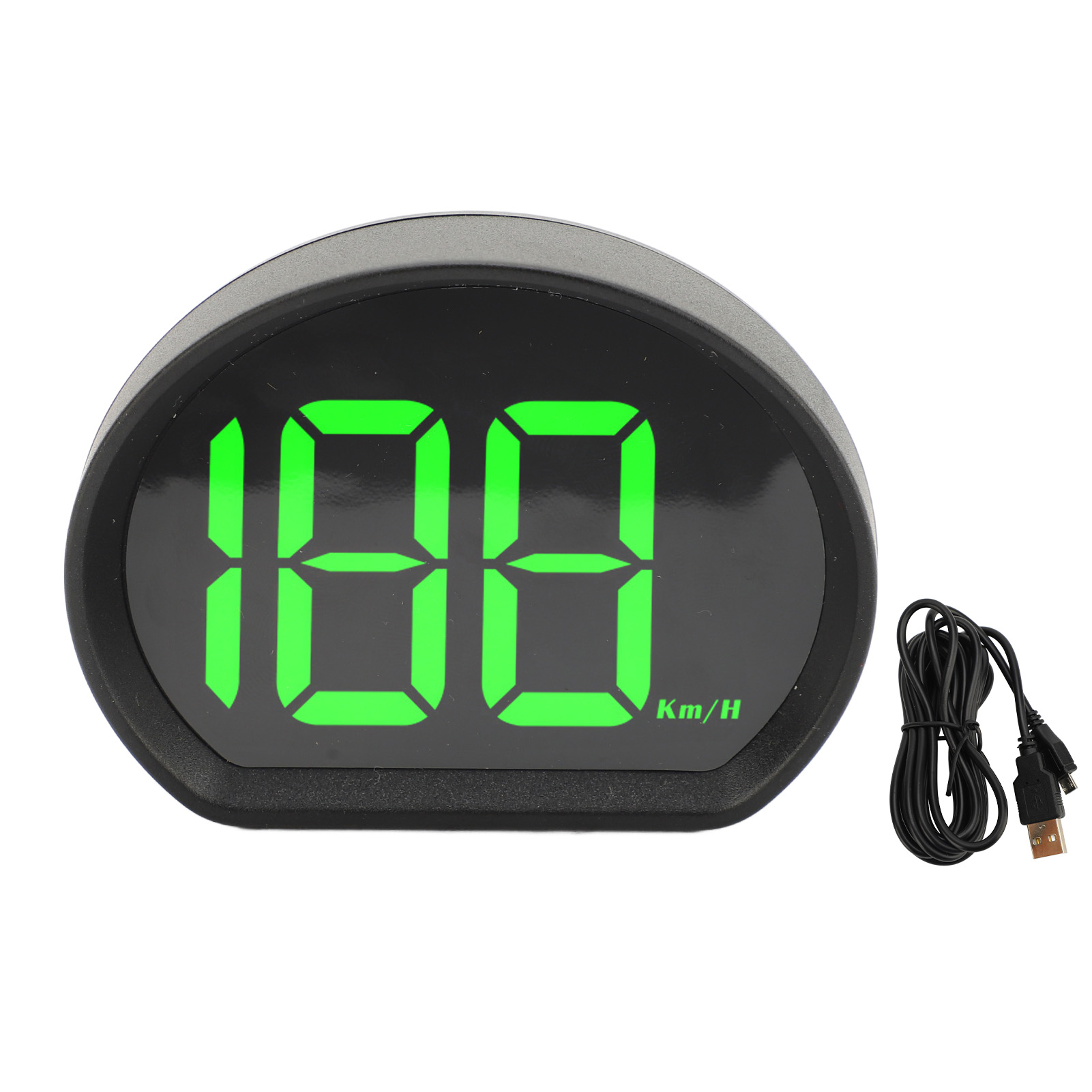Universelles Head-up-display (hud) Für Autos, Usb-kabel, Einfache Installation, Große Led-schrift, Digitales Gps, Kompatibel Mit Allen Fahrzeugen, X3, Grün, Km/h