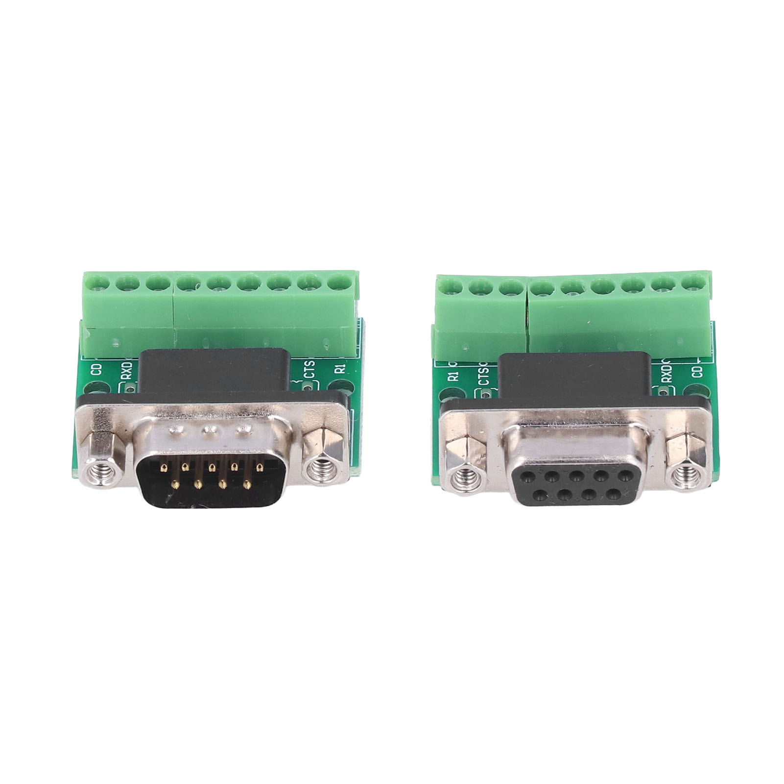 Db9-schraubklemmenadapter (männlich/weiblich), 9-polige Konvertierungsplatine Für Rs232 Und Rs485