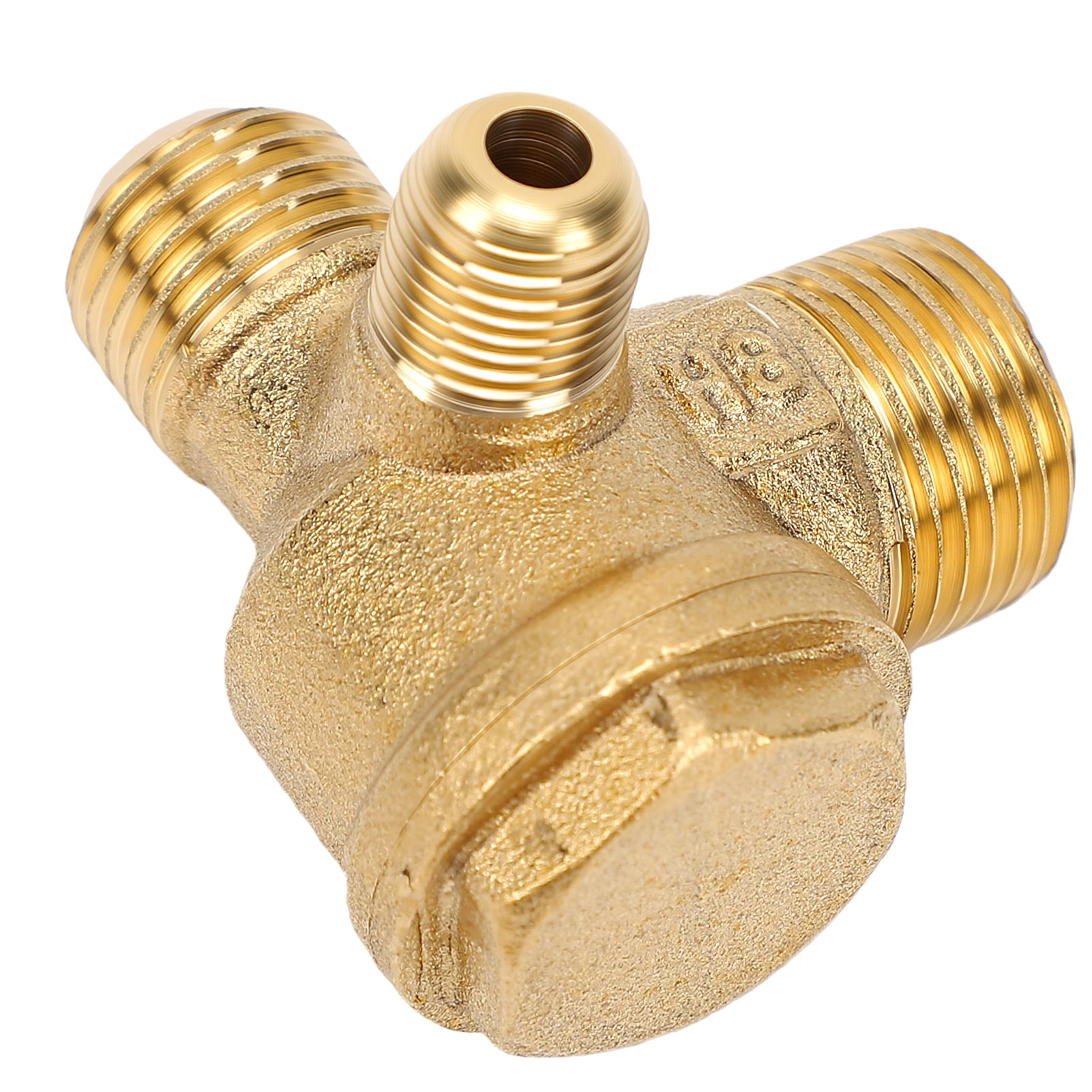 Rückschlagventil Für Den Luftkompressoreinlass, 3-wege, Schnelles Ansprechverhalten, Perfekte Abdichtung, Kompakte Abmessungen 16 X 14 X 10 Mm