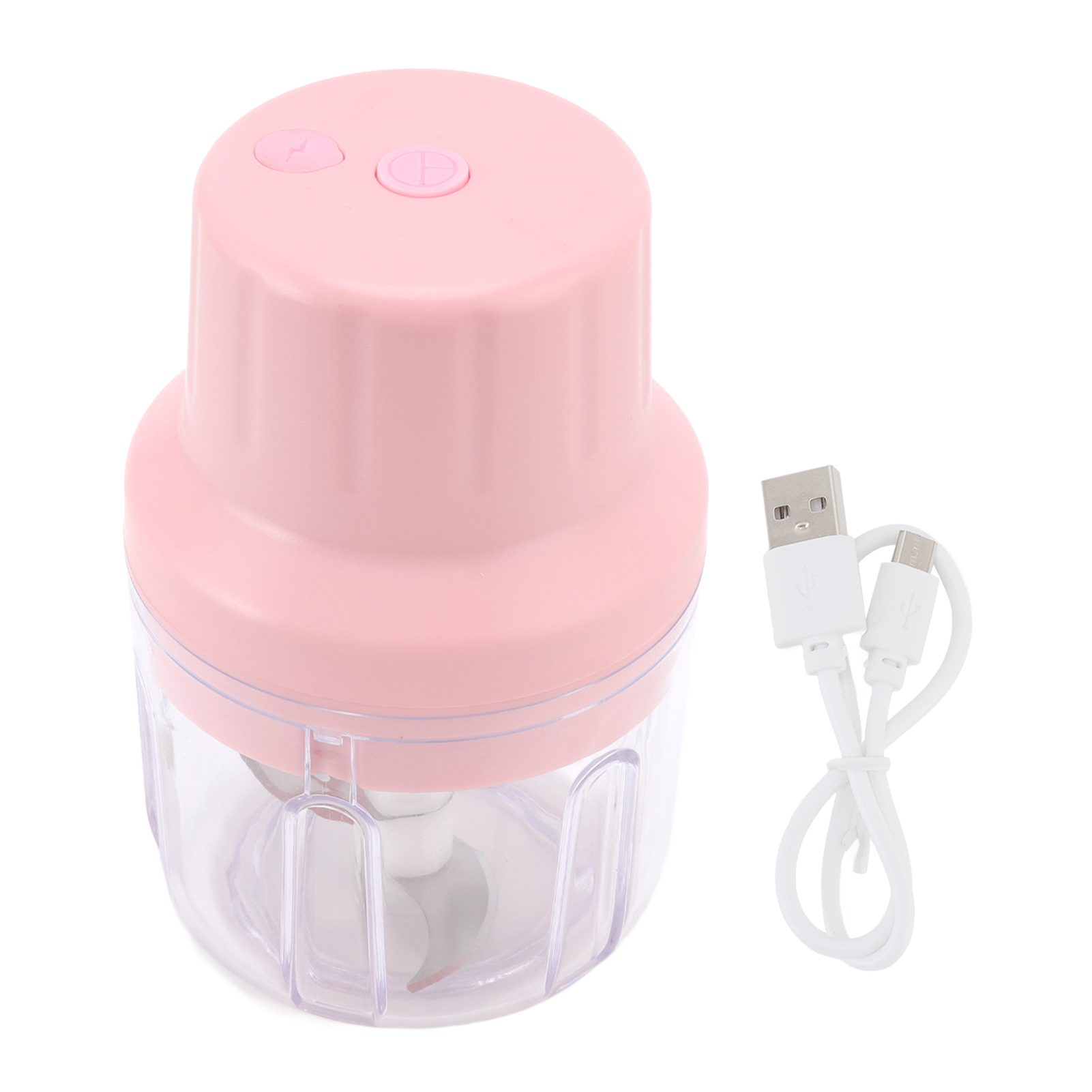 Wiederaufladbarer, Kabelloser Knoblauchzerkleinerer, Tragbarer, Usb-betriebener Mini-knoblauchzerkleinerer Für Die Küche, 250 Ml