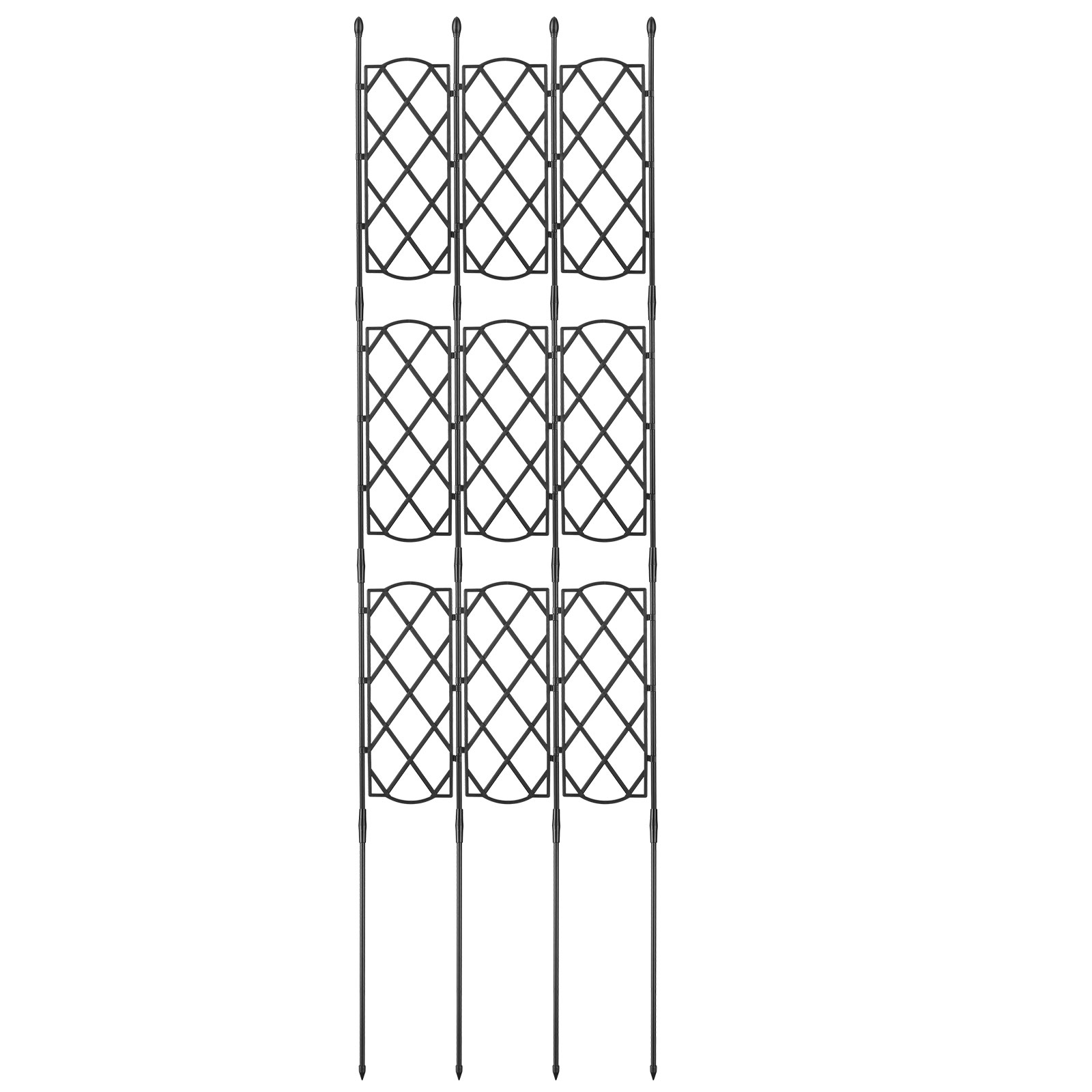 Rankgitter Für Kletterpflanzen, Dekorative Stütze Für Den Garten.