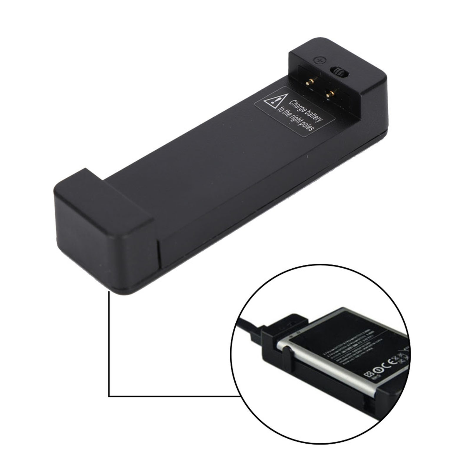 Handy-akkuladegerät, Universalladegerät Mit Led-anzeige Für Mobiltelefone
